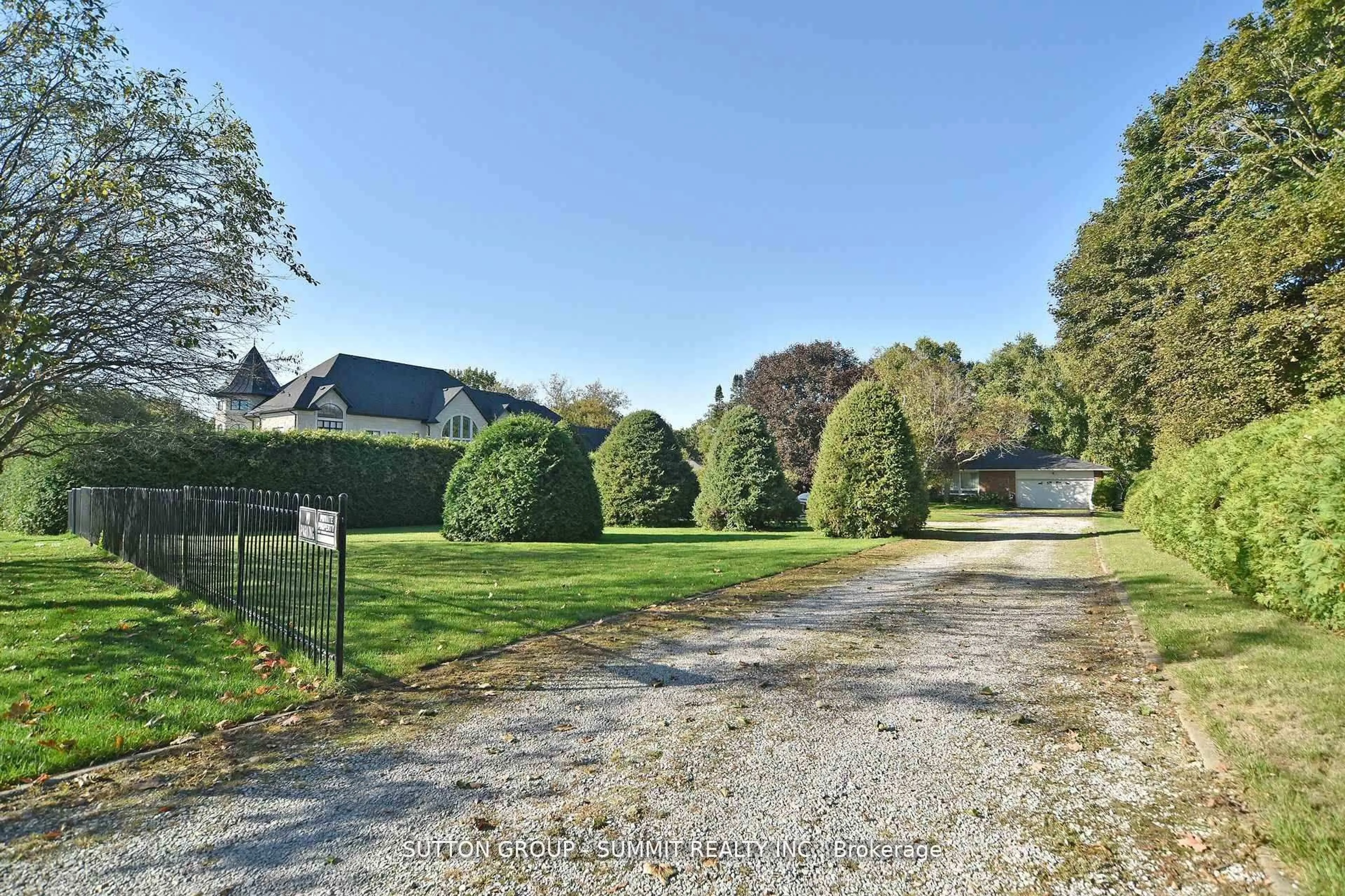 A pic from outside/outdoor area/front of a property/back of a property/a pic from drone, street for 7658 NINTH Line, Markham Ontario L6B 1A8