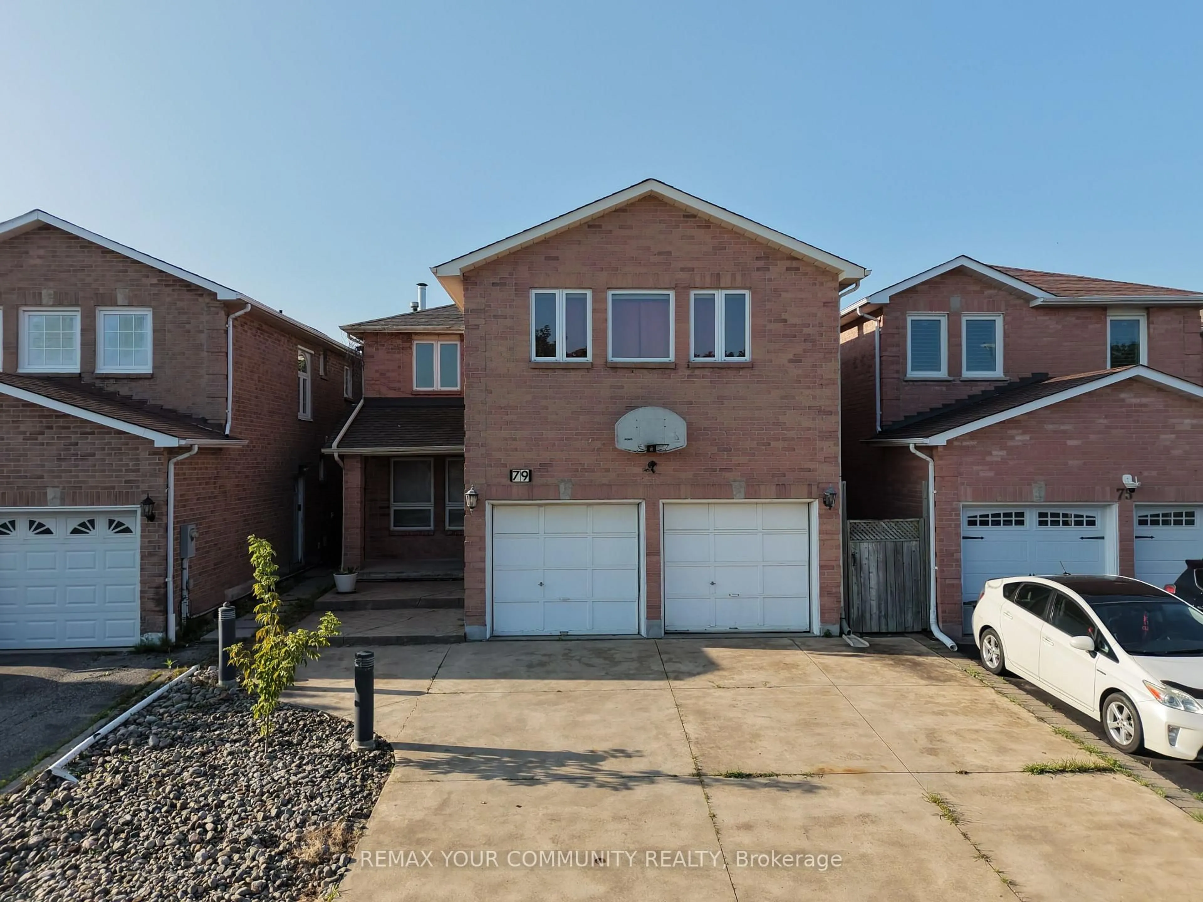 Home with brick exterior material, street for 79 Westhampton Dr, Vaughan Ontario L4J 7J7