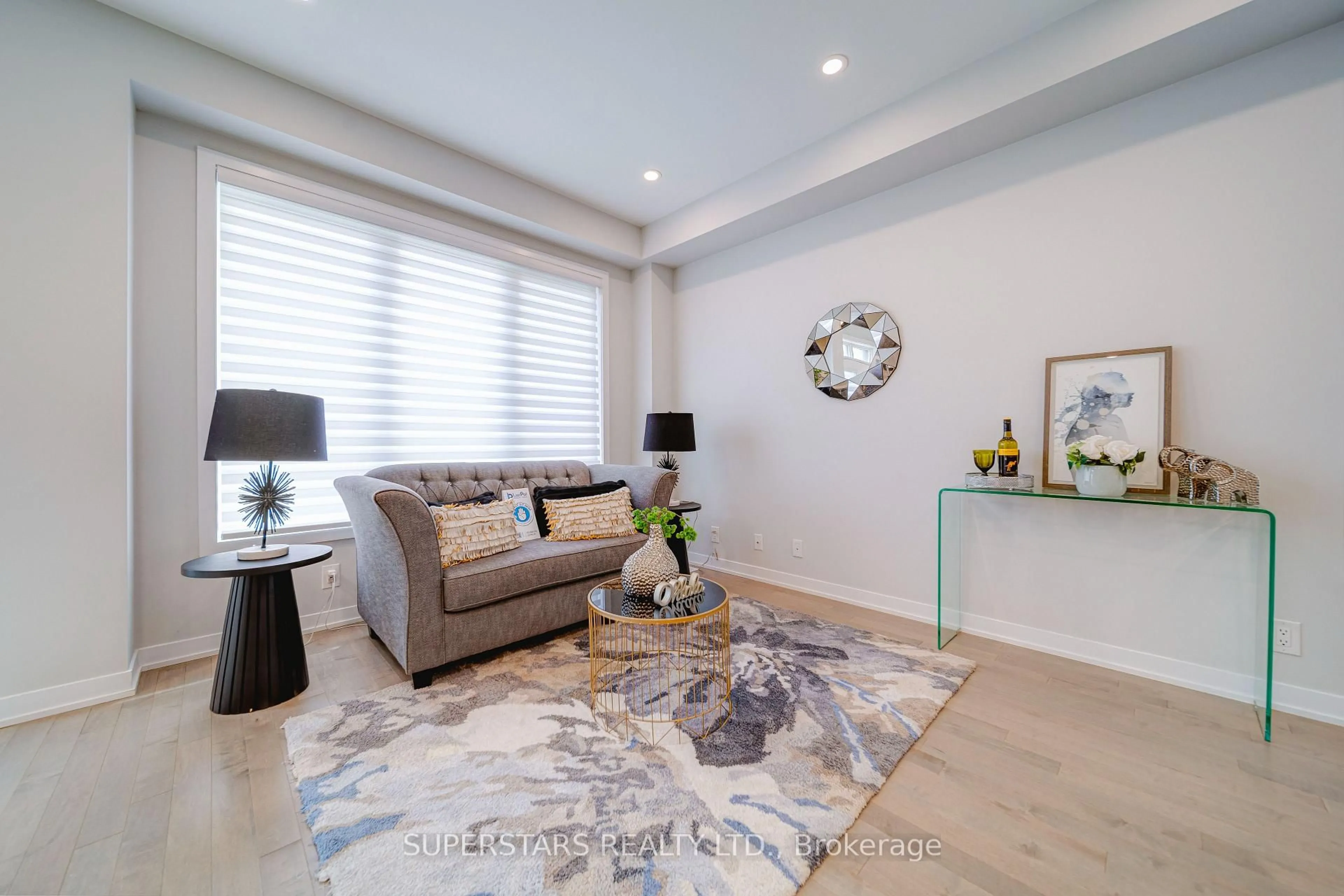 Living room with furniture, unknown for 31 Harvey Bunker Cres, Markham Ontario L6C 3K3