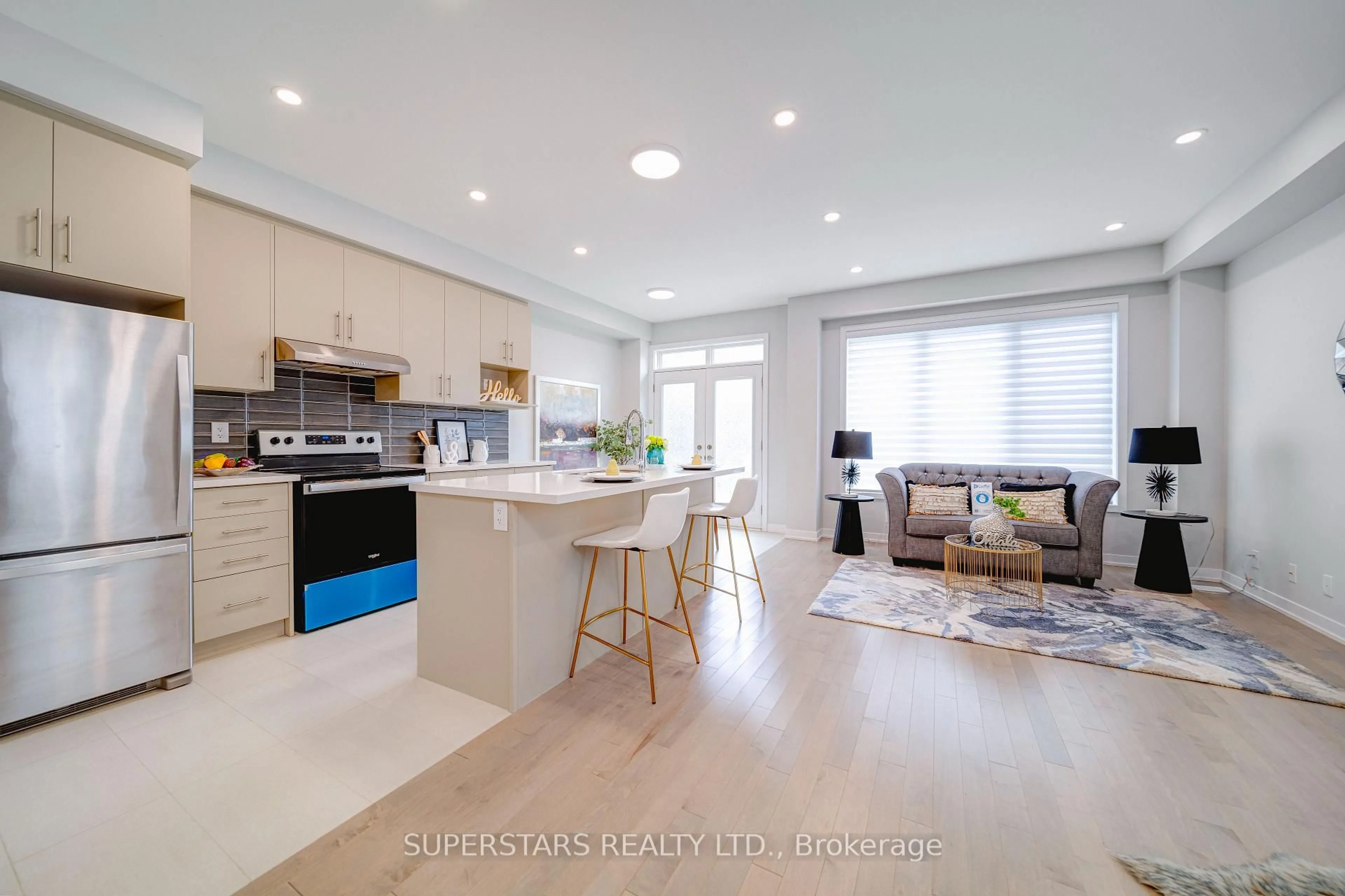Open concept kitchen, unknown for 31 Harvey Bunker Cres, Markham Ontario L6C 3K3