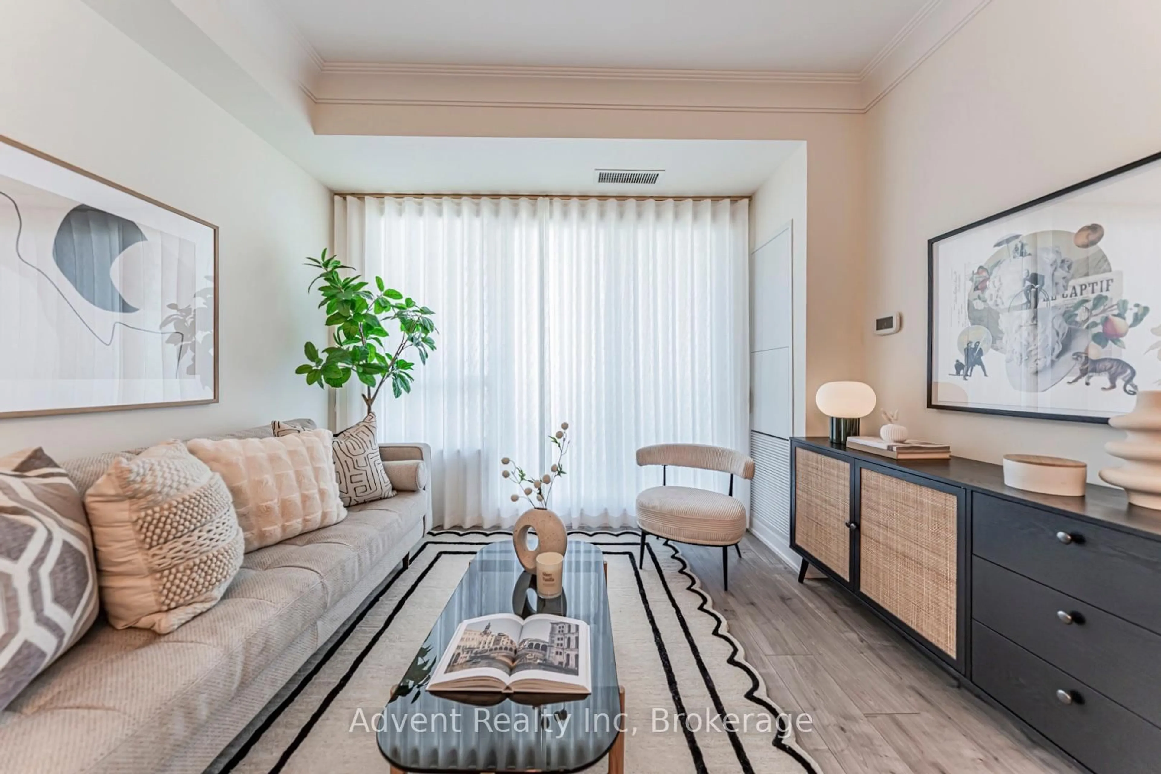 Living room with furniture, unknown for 18 Water Walk Dr #3806, Markham Ontario L3R 6L5