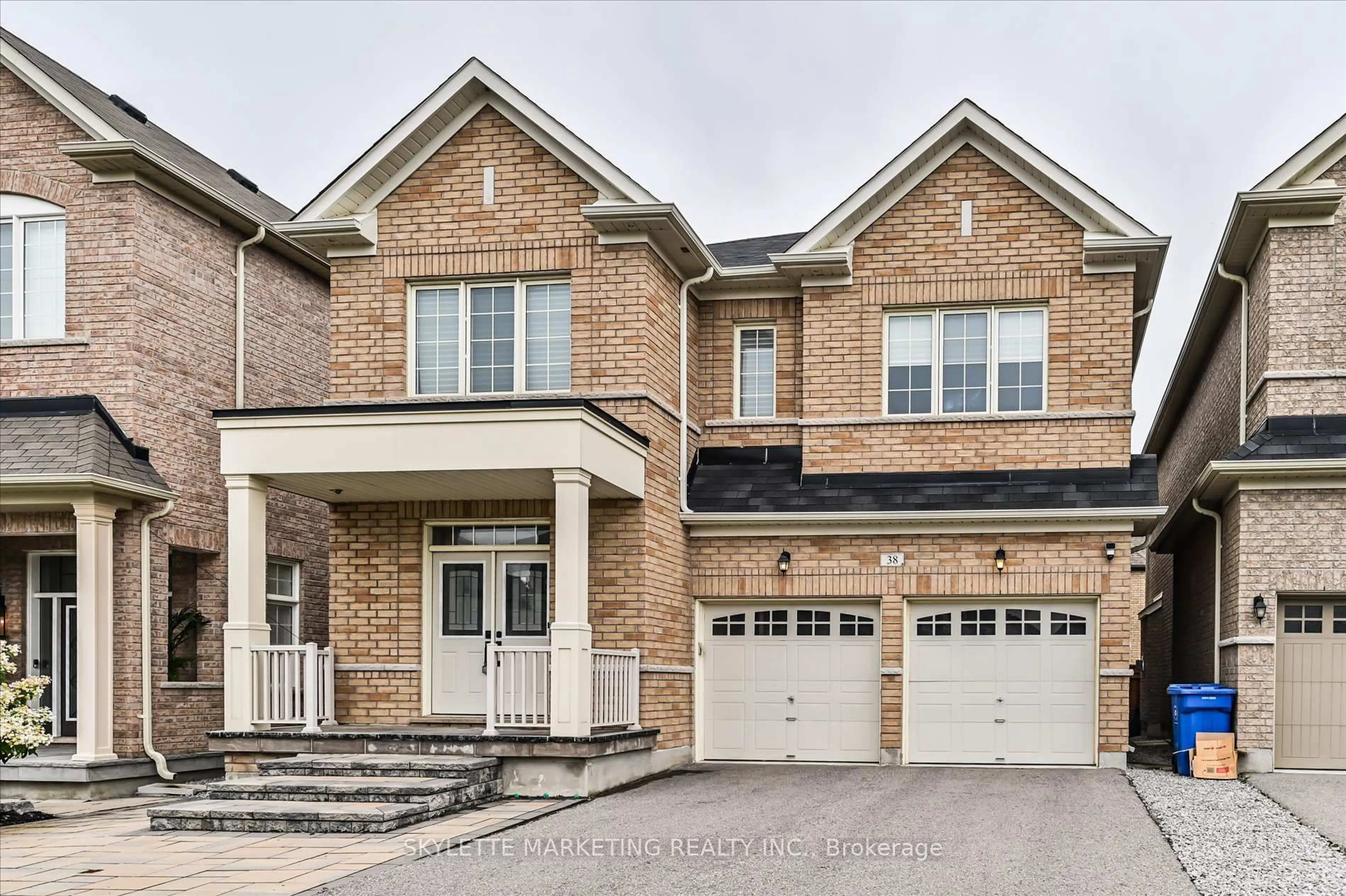 Home with brick exterior material, street for 38 Russell Parker Cres, Aurora Ontario L4G 0V5
