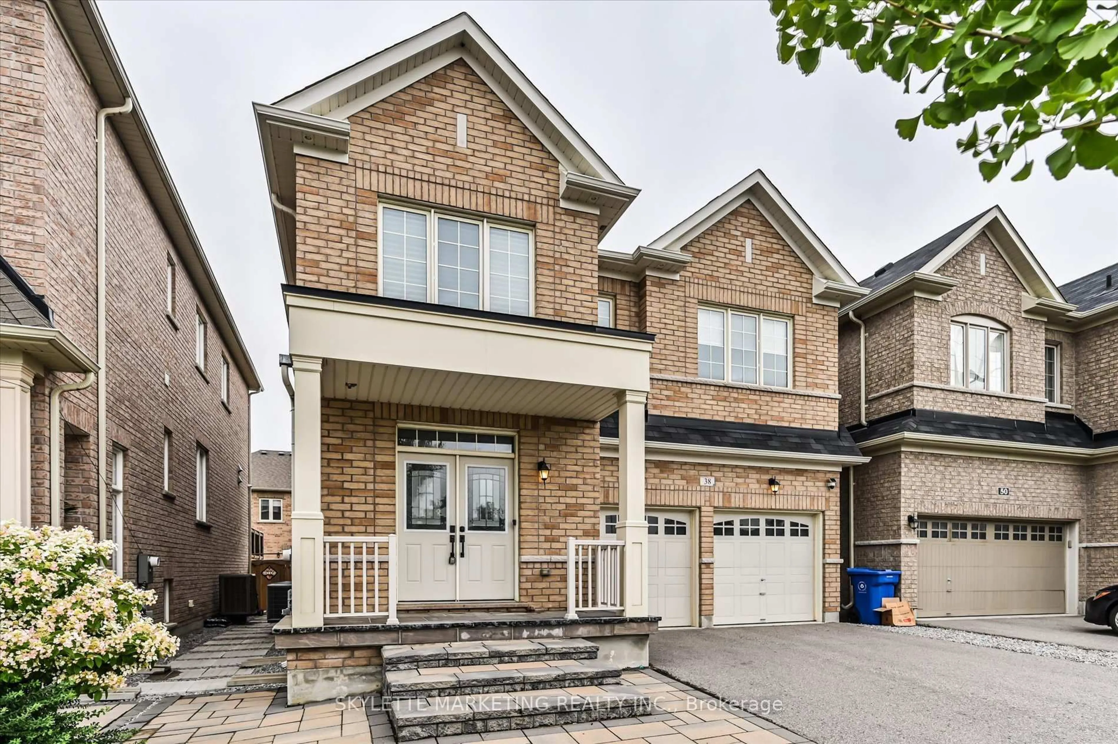 Home with brick exterior material, street for 38 Russell Parker Cres, Aurora Ontario L4G 0V5