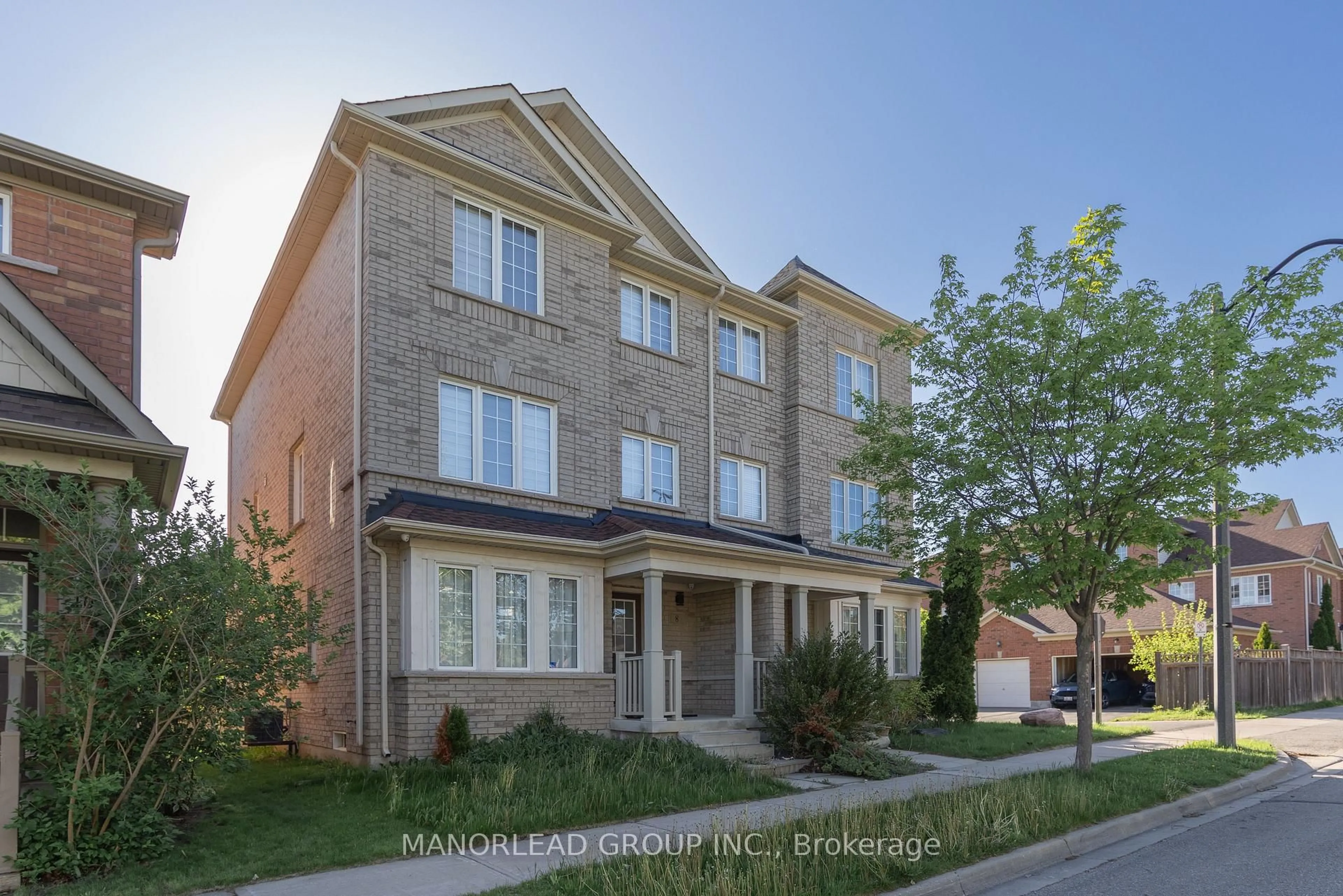 Home with brick exterior material, street for 8 Rock Garden St, Markham Ontario L6B 0J6