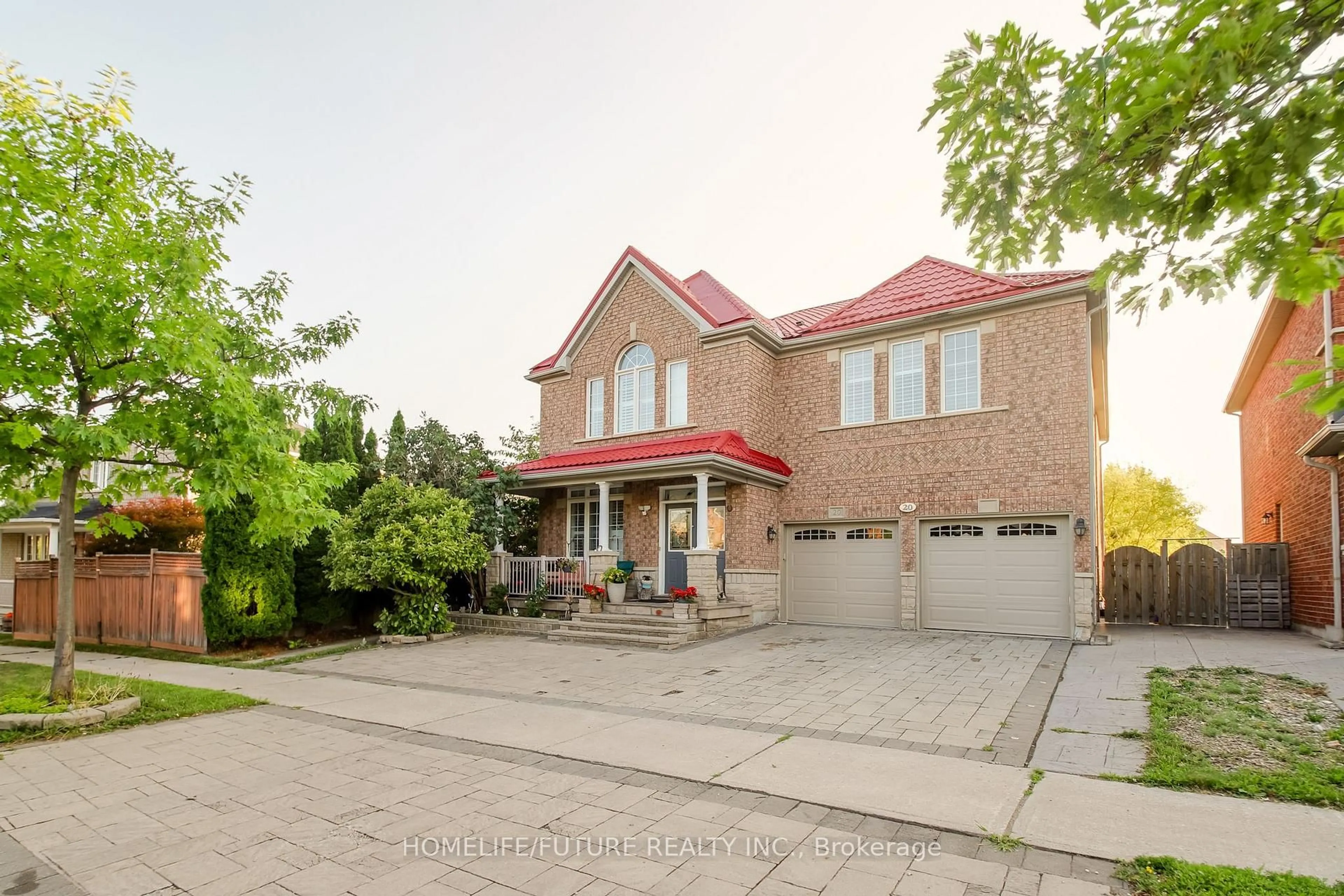 Home with brick exterior material, street for 20 Mingay Ave, Markham Ontario L6E 1E4