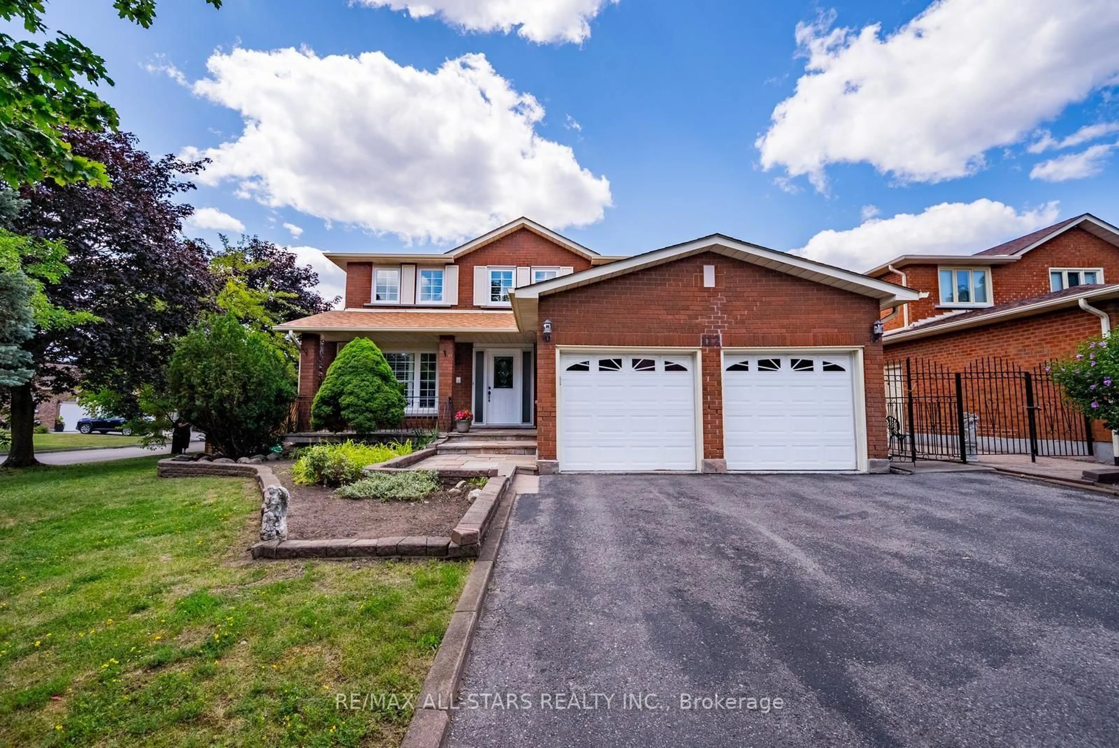 Home with brick exterior material, street for 112 Jimston Dr, Markham Ontario L3R 6R1