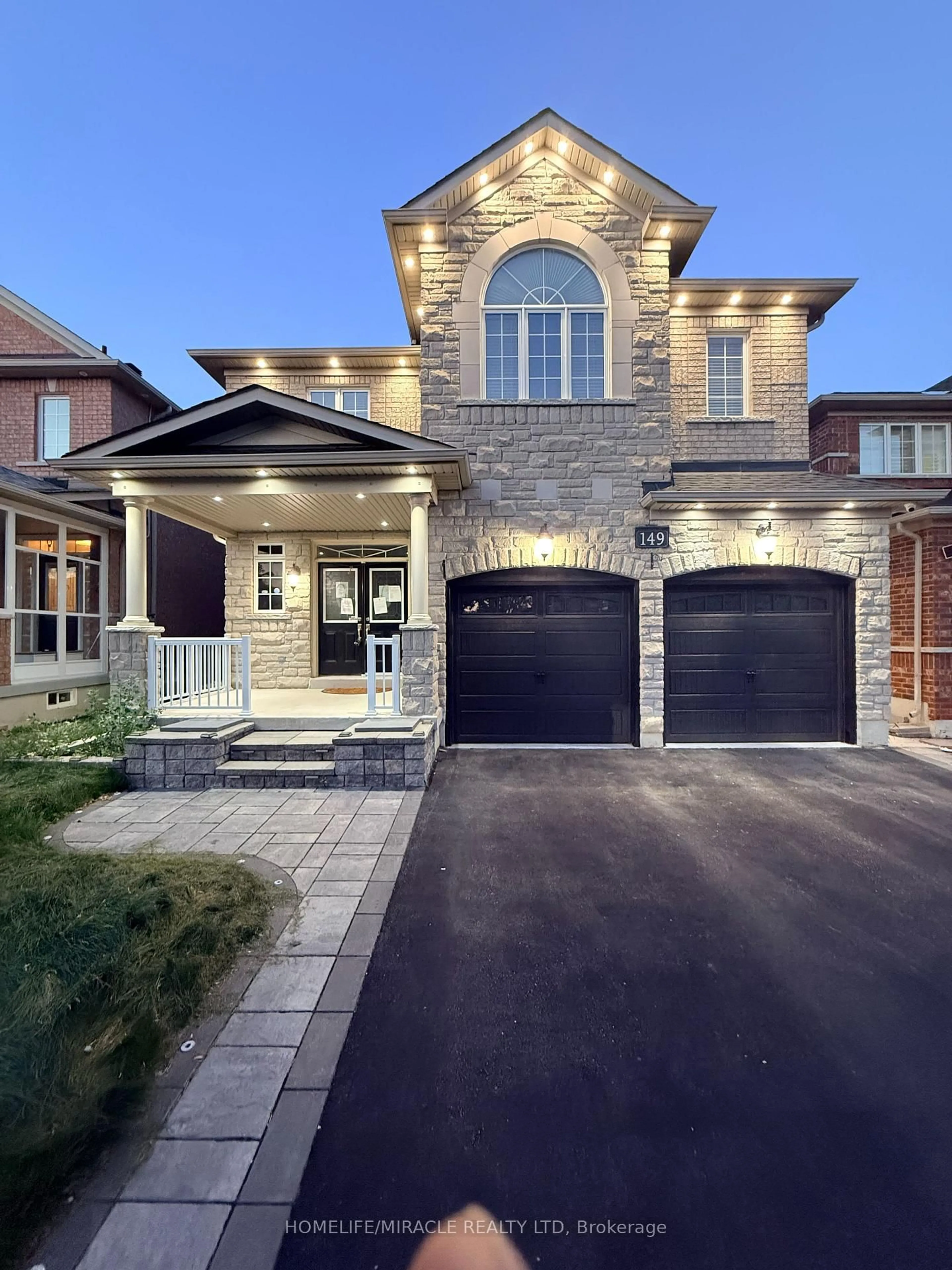 Home with brick exterior material, street for 149 Riverwalk Dr, Markham Ontario L6B 0E2