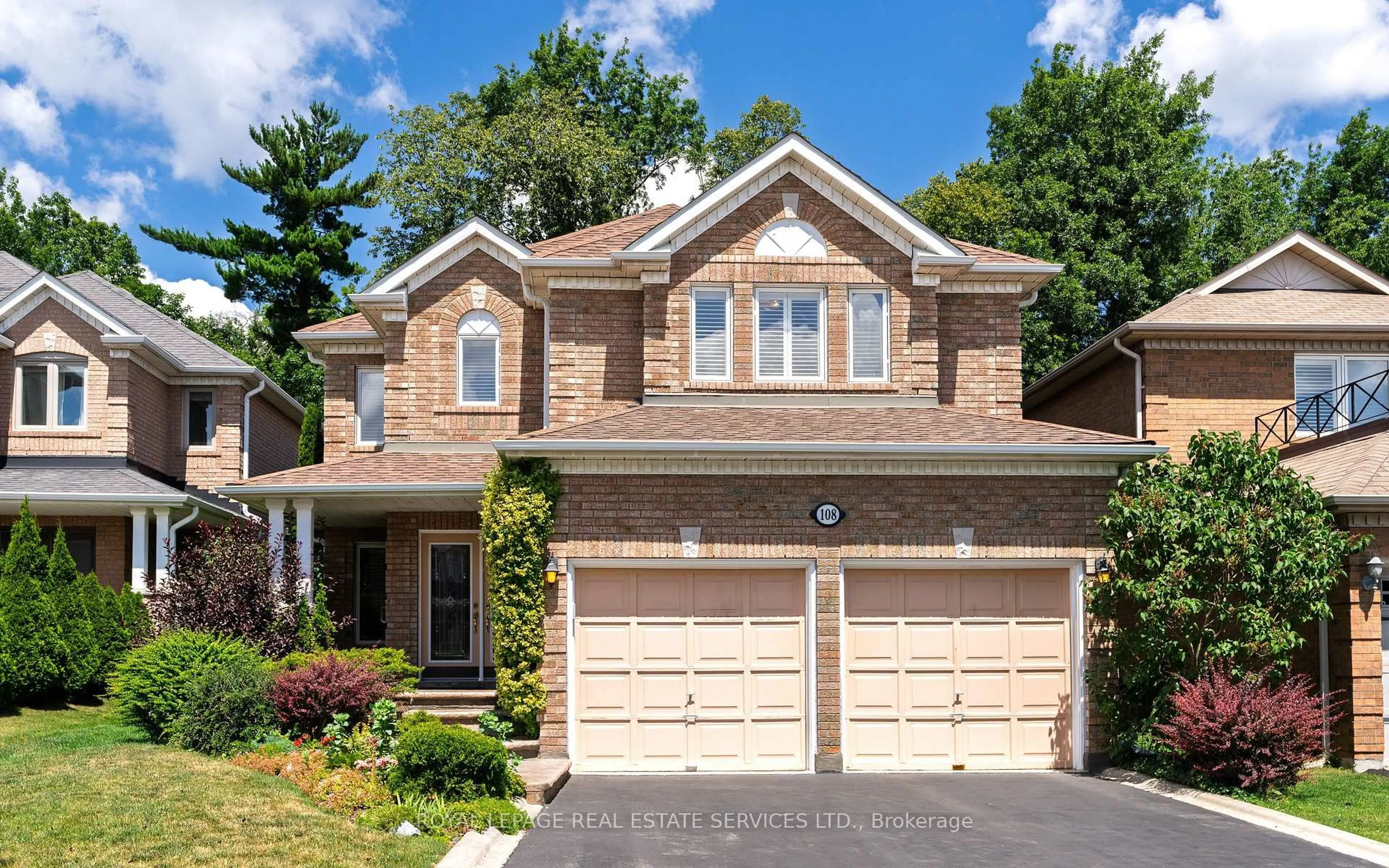 Home with brick exterior material, street for 108 Sweet Water Cres, Richmond Hill Ontario L4S 2B4