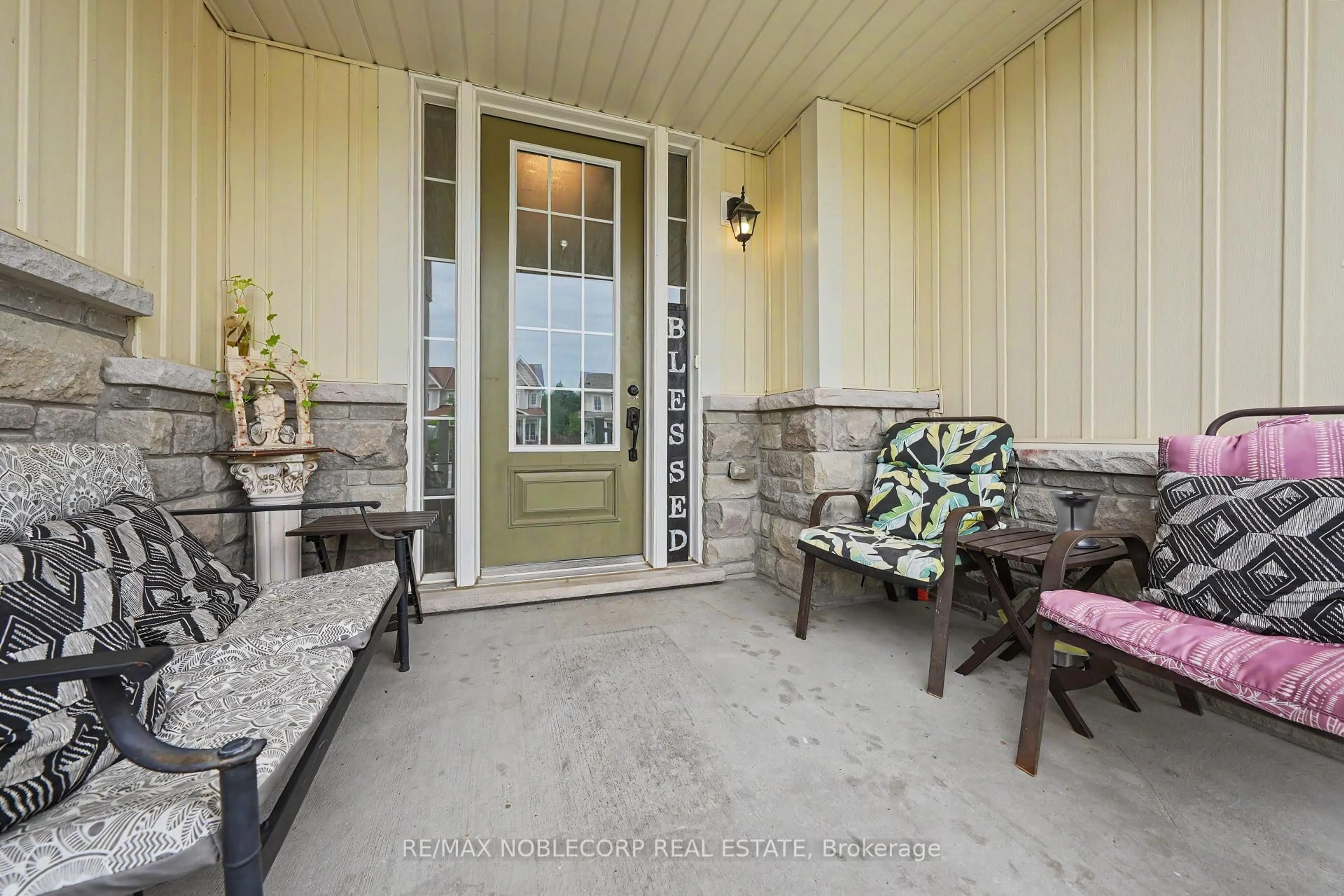 Patio, water/lake/river/ocean view for 71 Blanchard Cres, Essa Ontario L0M 1B5