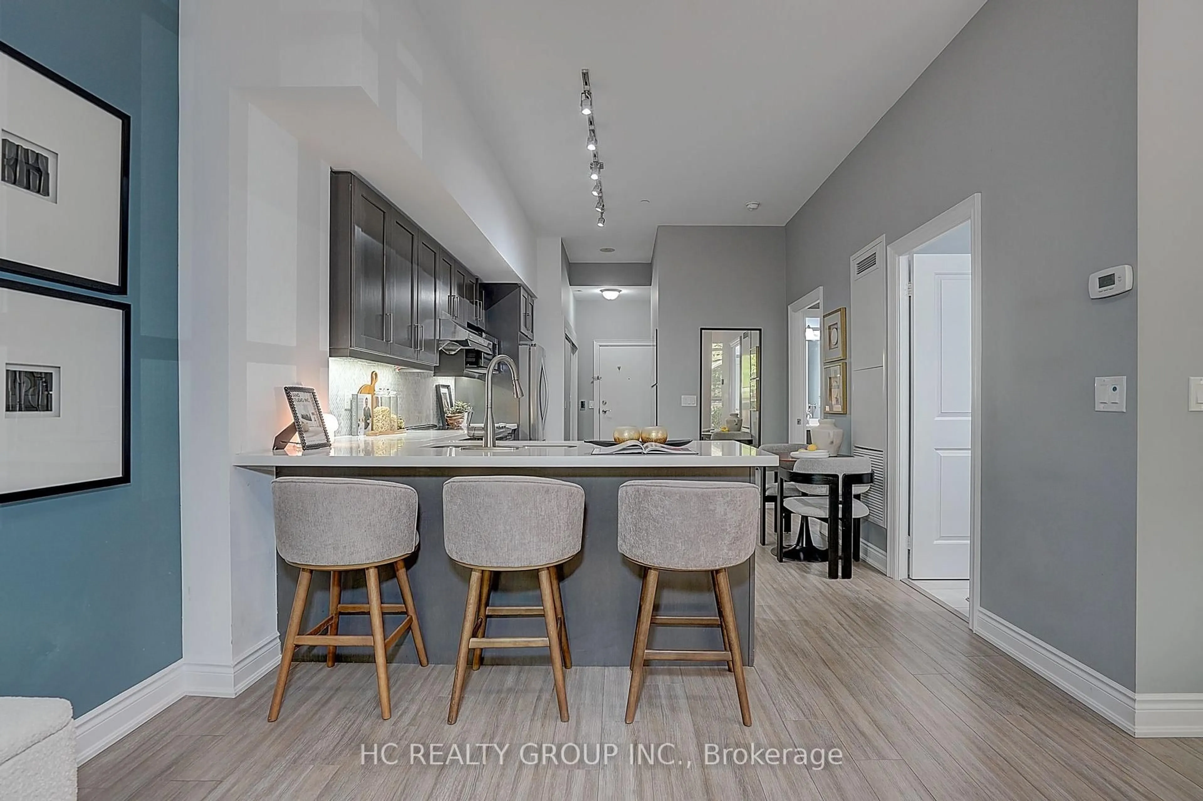 Open concept kitchen, unknown for 33 Clegg Rd #205, Markham Ontario L6G 0G6