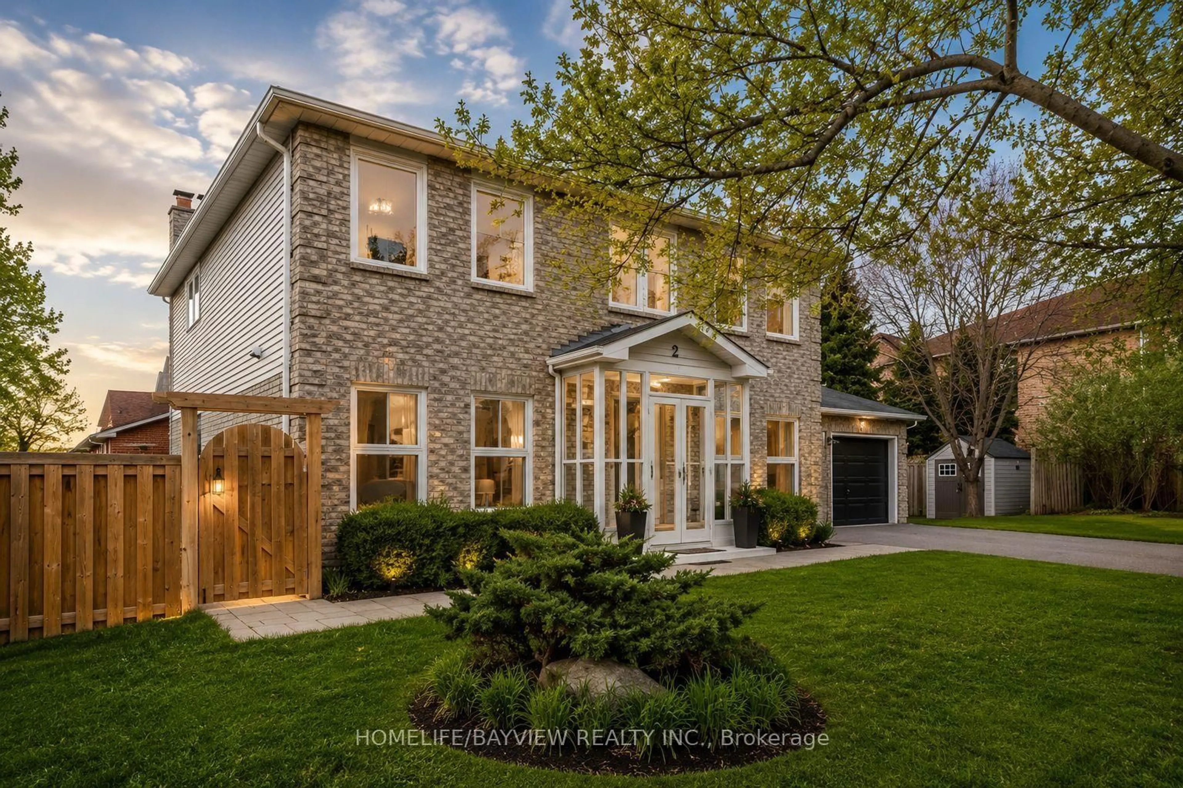 Home with brick exterior material, street for 2 Cummings Crt, Markham Ontario L3T 6S4
