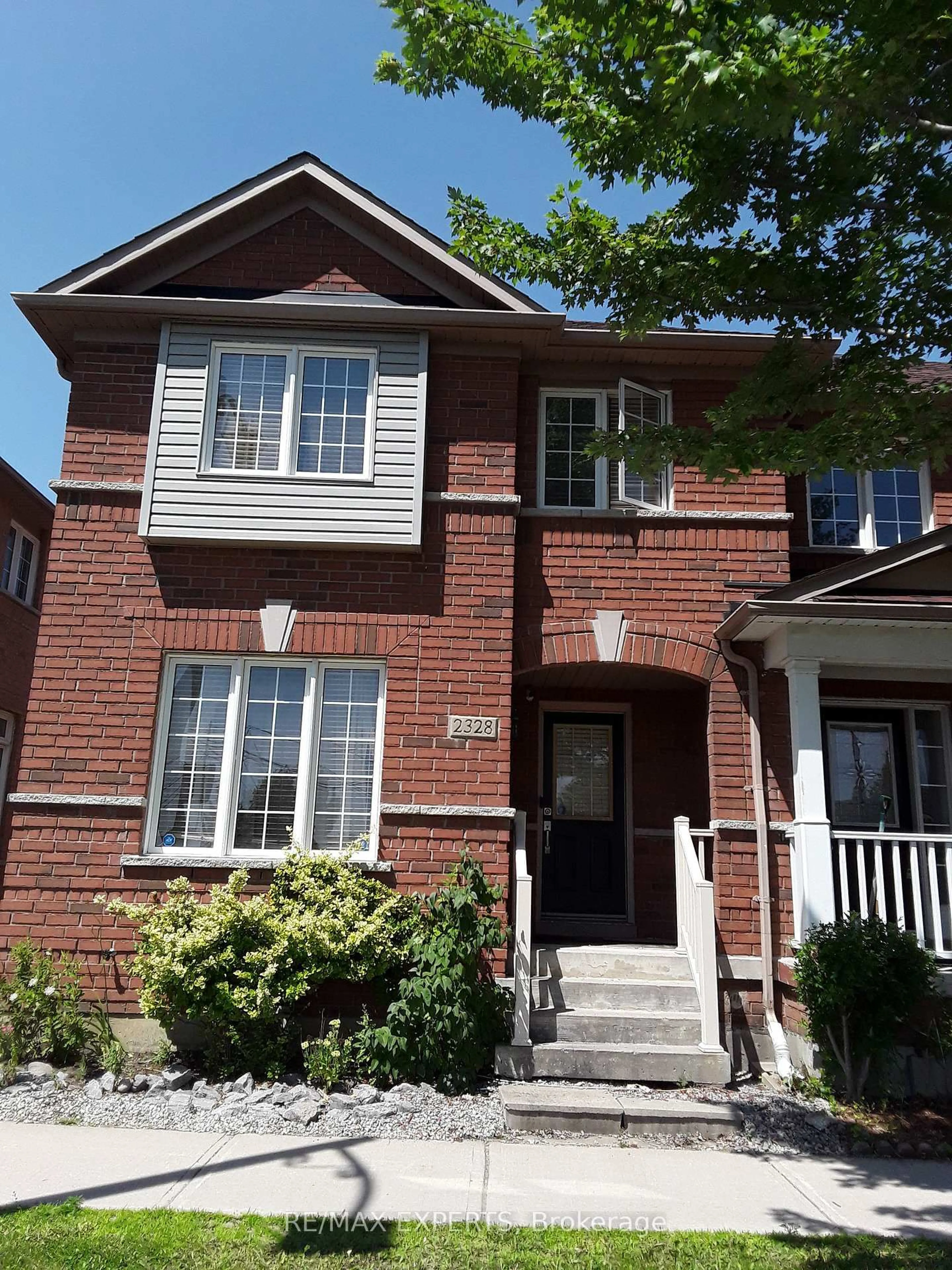 Home with brick exterior material, street for 2328 Bur Oak Ave, Markham Ontario L6E 1L7