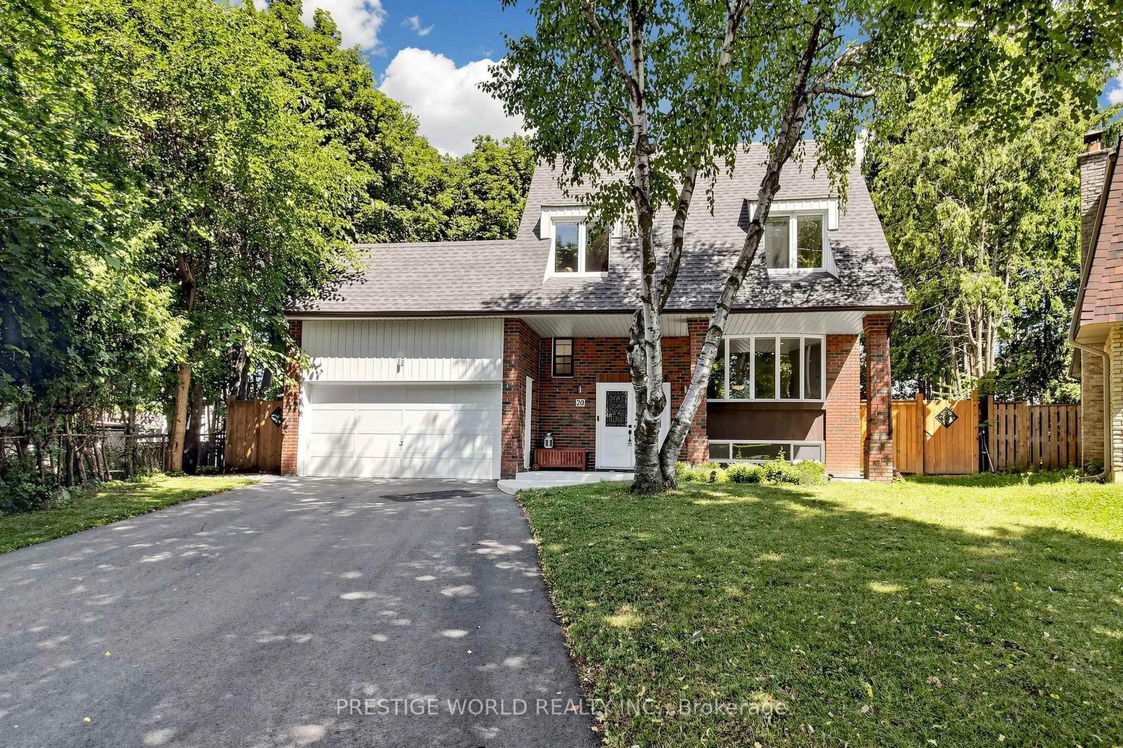 Home with brick exterior material, street for 20 Hester Crt, Markham Ontario L3T 3K5