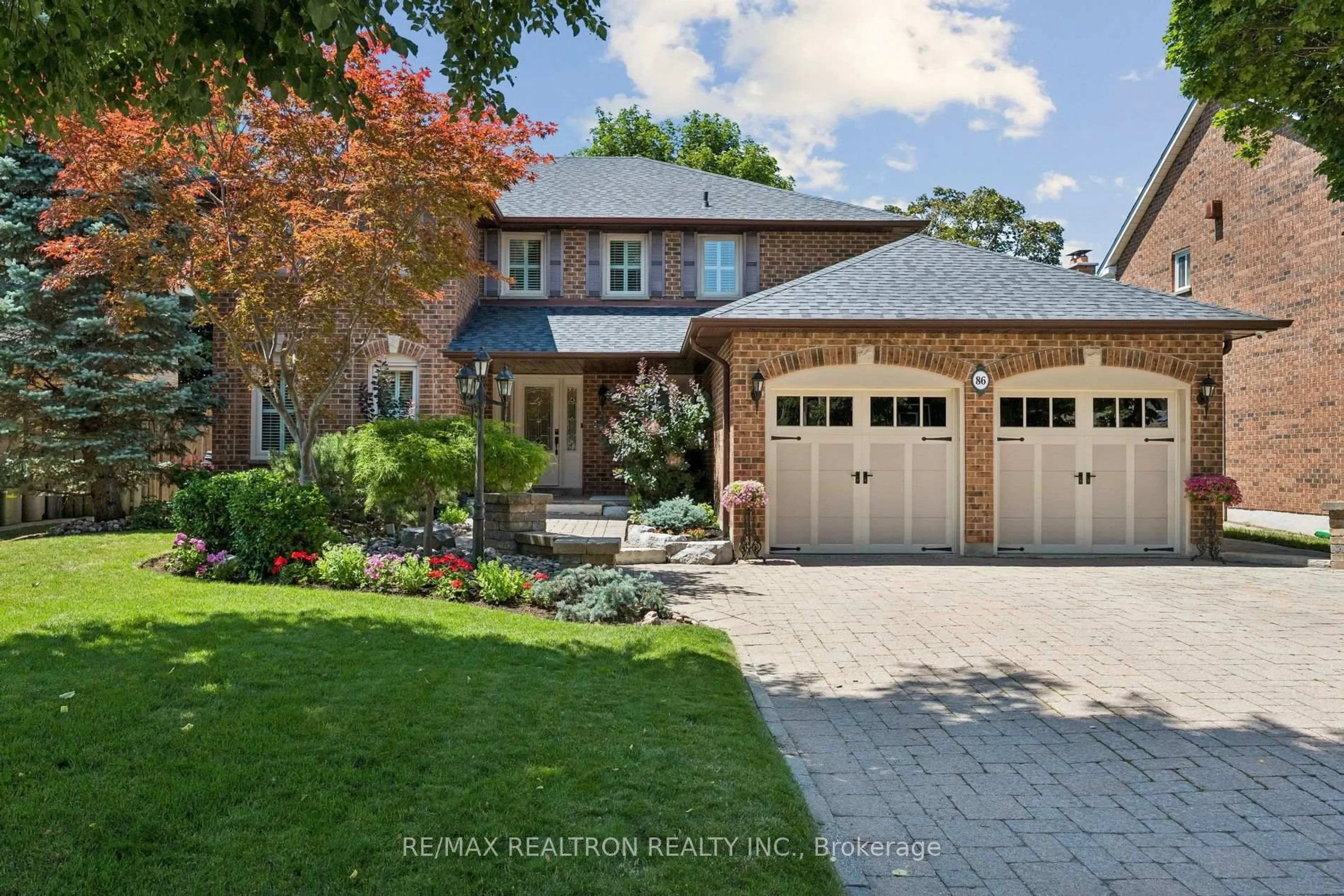 Home with brick exterior material, street for 86 Reeve Dr, Markham Ontario L3P 6C4