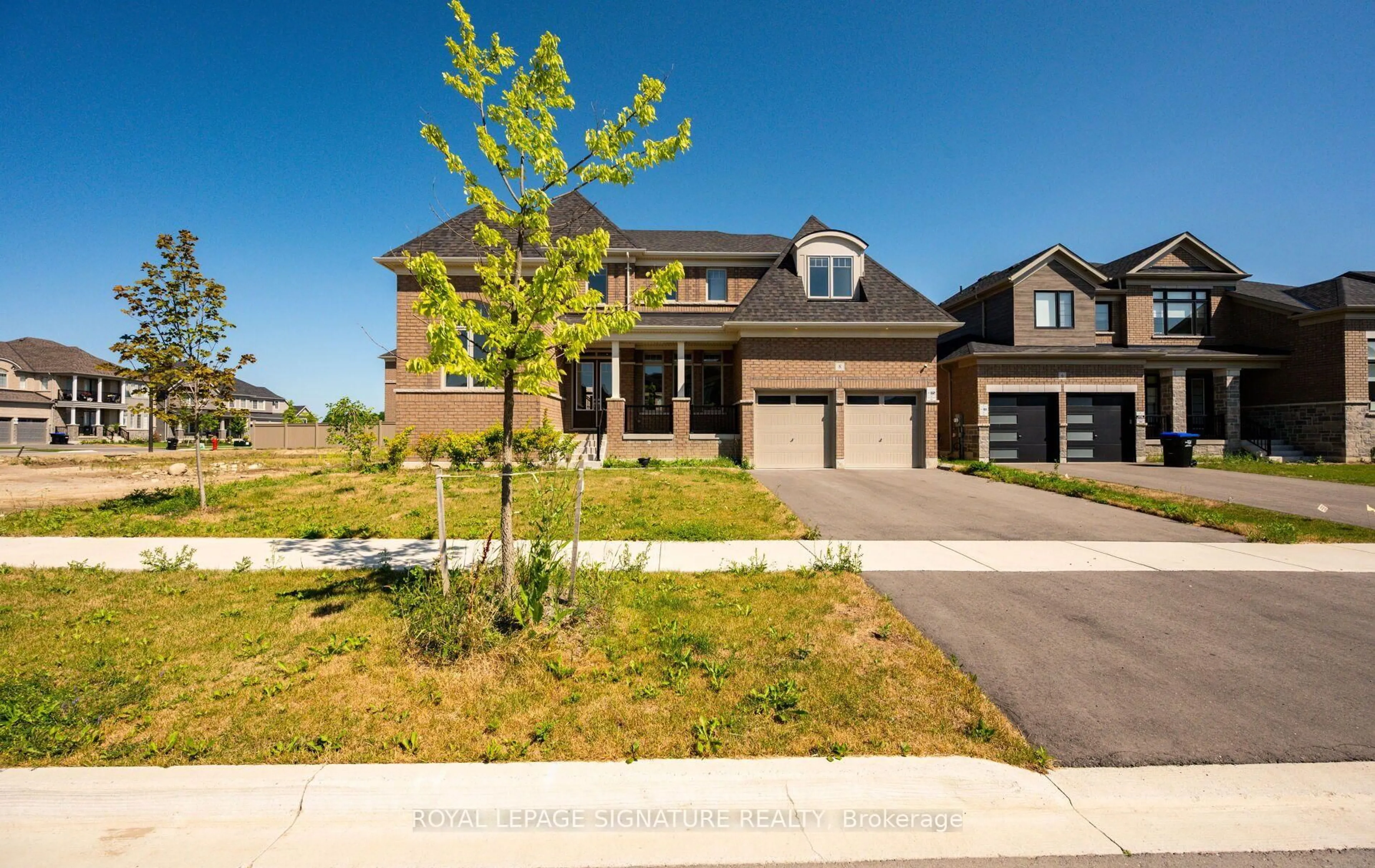 Home with brick exterior material, street for 8 Mayflower Gdns, Adjala-Tosorontio Ontario L0G 1W0