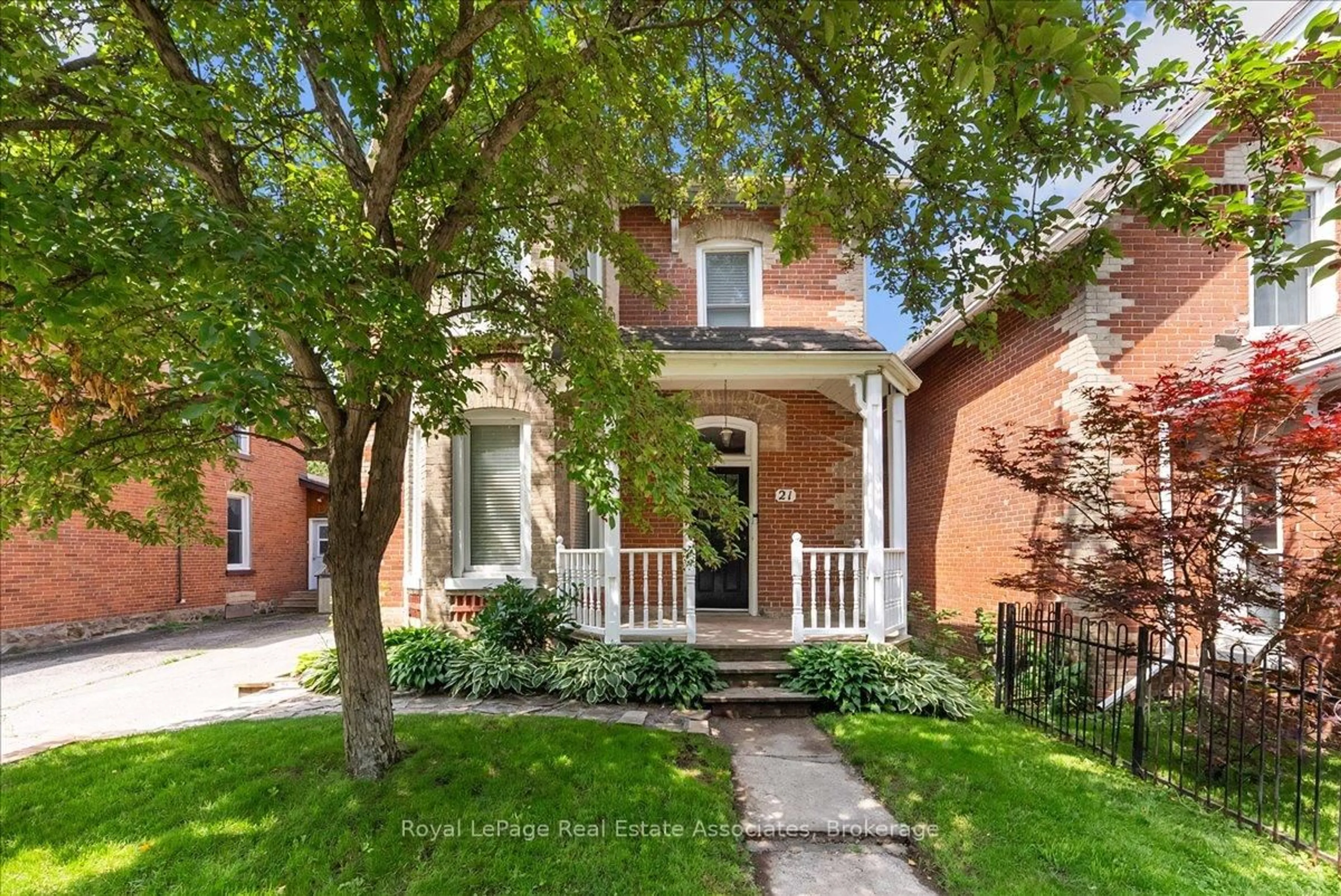 Home with brick exterior material, street for 21 Peace St, Brock Ontario L0E 1E0