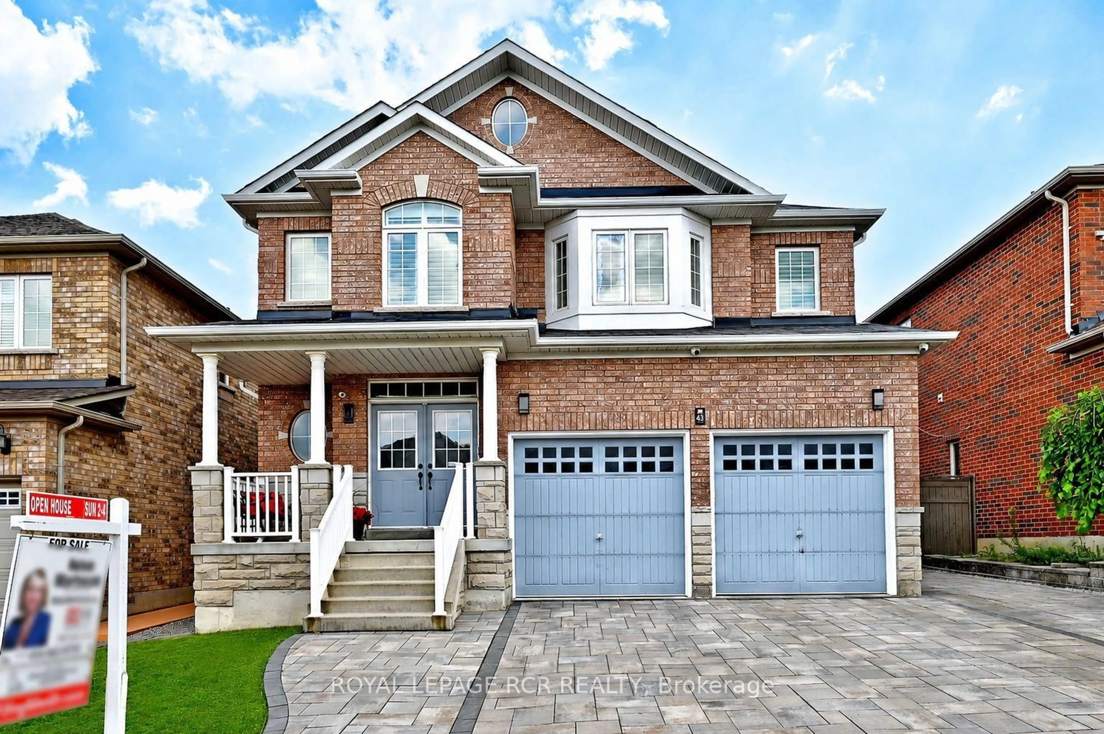 Home with brick exterior material, street for 43 Ivy Glen Dr, Vaughan Ontario L6A 0P3