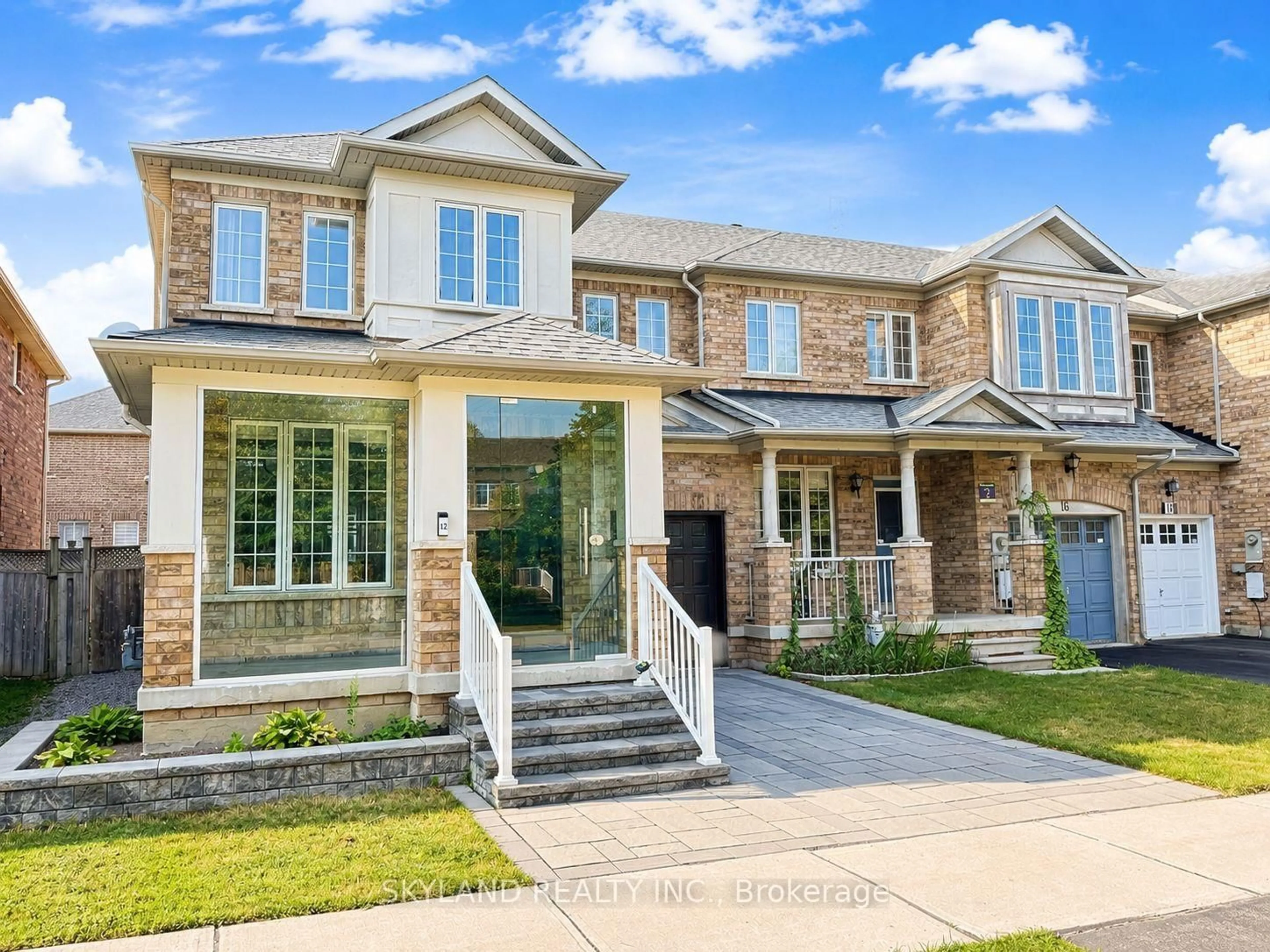 Home with brick exterior material, street for 12 Silver Linden Dr, Richmond Hill Ontario L4B 3S8