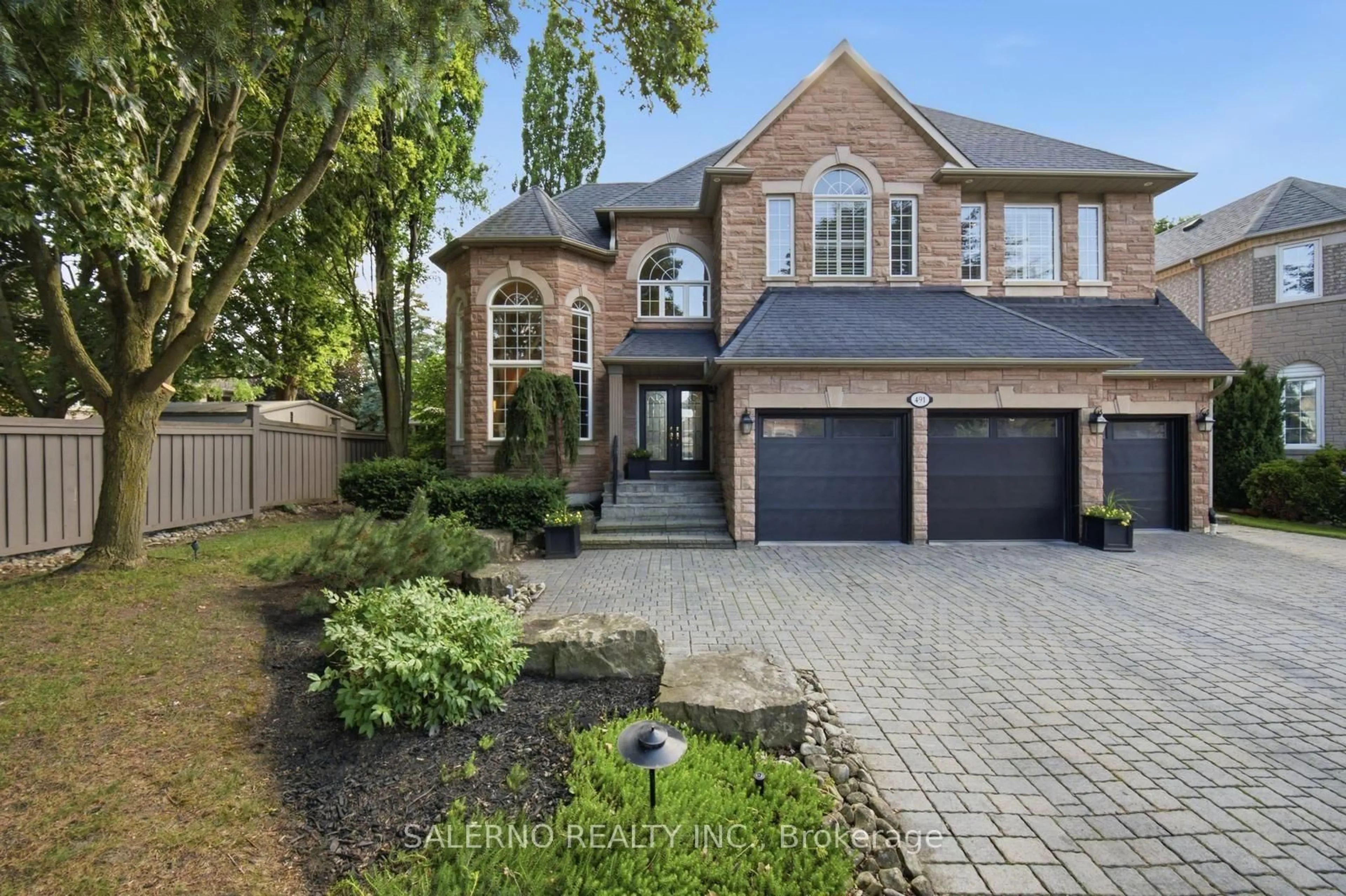Home with brick exterior material, street for 491 Westridge Dr, Vaughan Ontario L0J 1C0