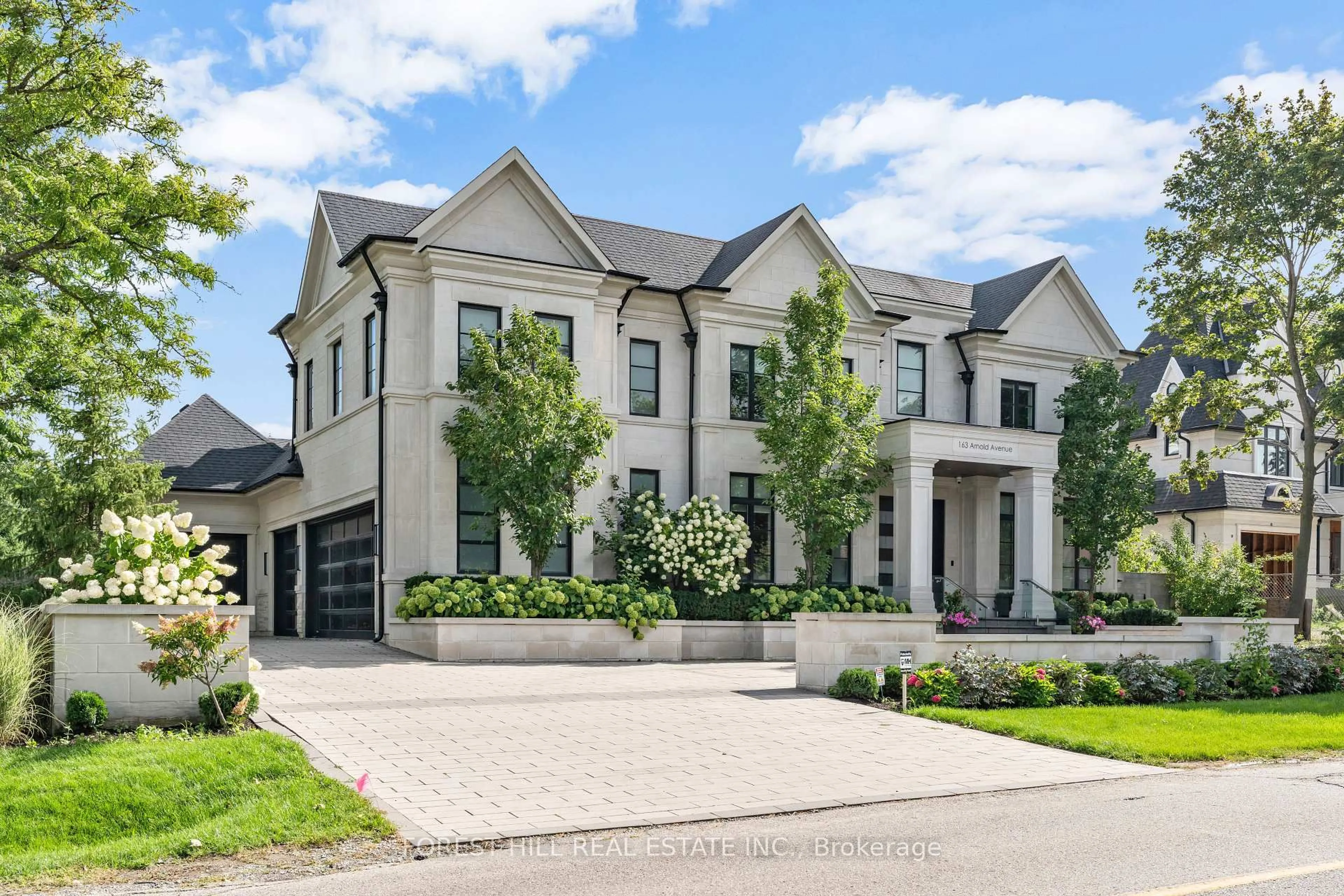 Home with brick exterior material, street for 163 Arnold Ave, Vaughan Ontario L4J 1B8