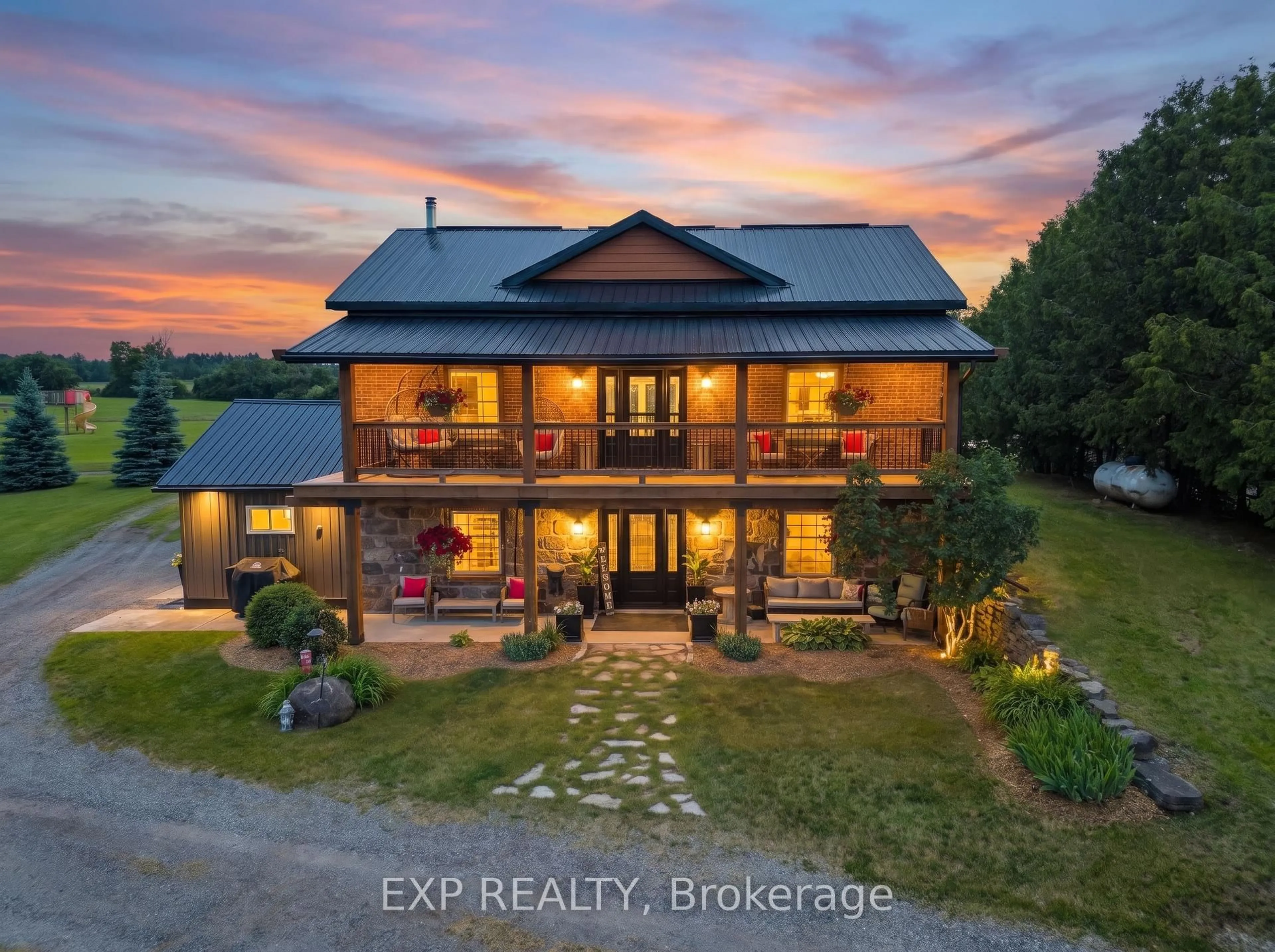 A pic from outside/outdoor area/front of a property/back of a property/a pic from drone, building for 220 Lakeridge Rd, Brock Ontario L0C 1H0