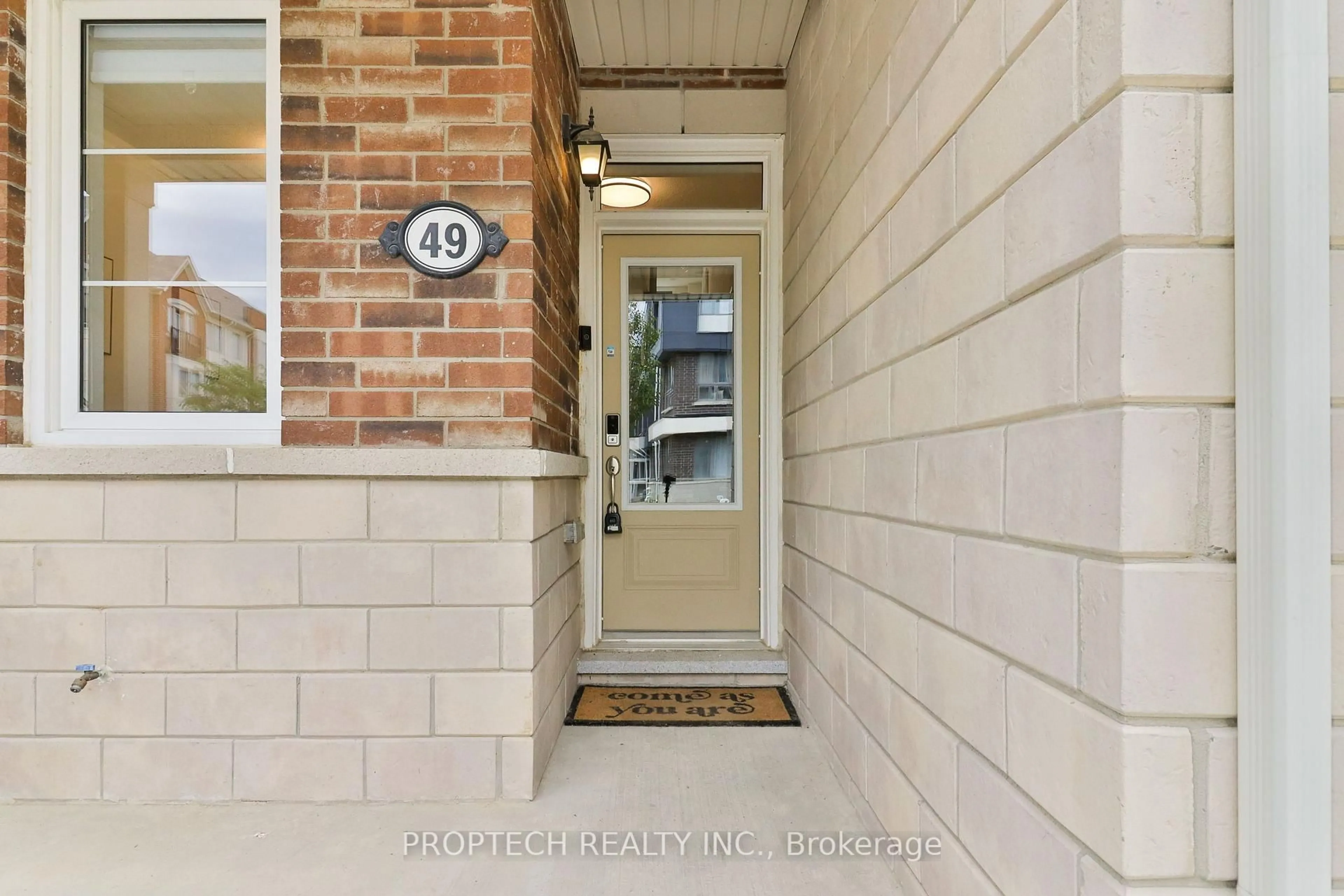 Indoor entryway for 49 Frederick Wilson Ave, Markham Ontario L6B 1N1