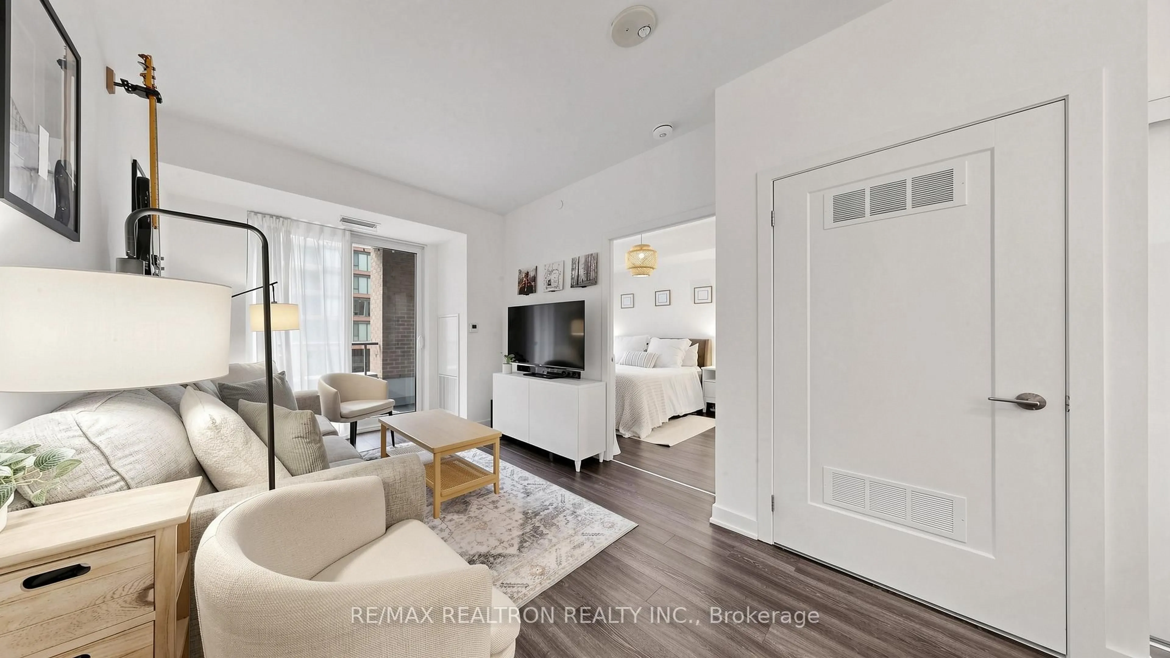 Living room with furniture, unknown for 100 Eagle Rock Way #216, Vaughan Ontario L6A 5B9