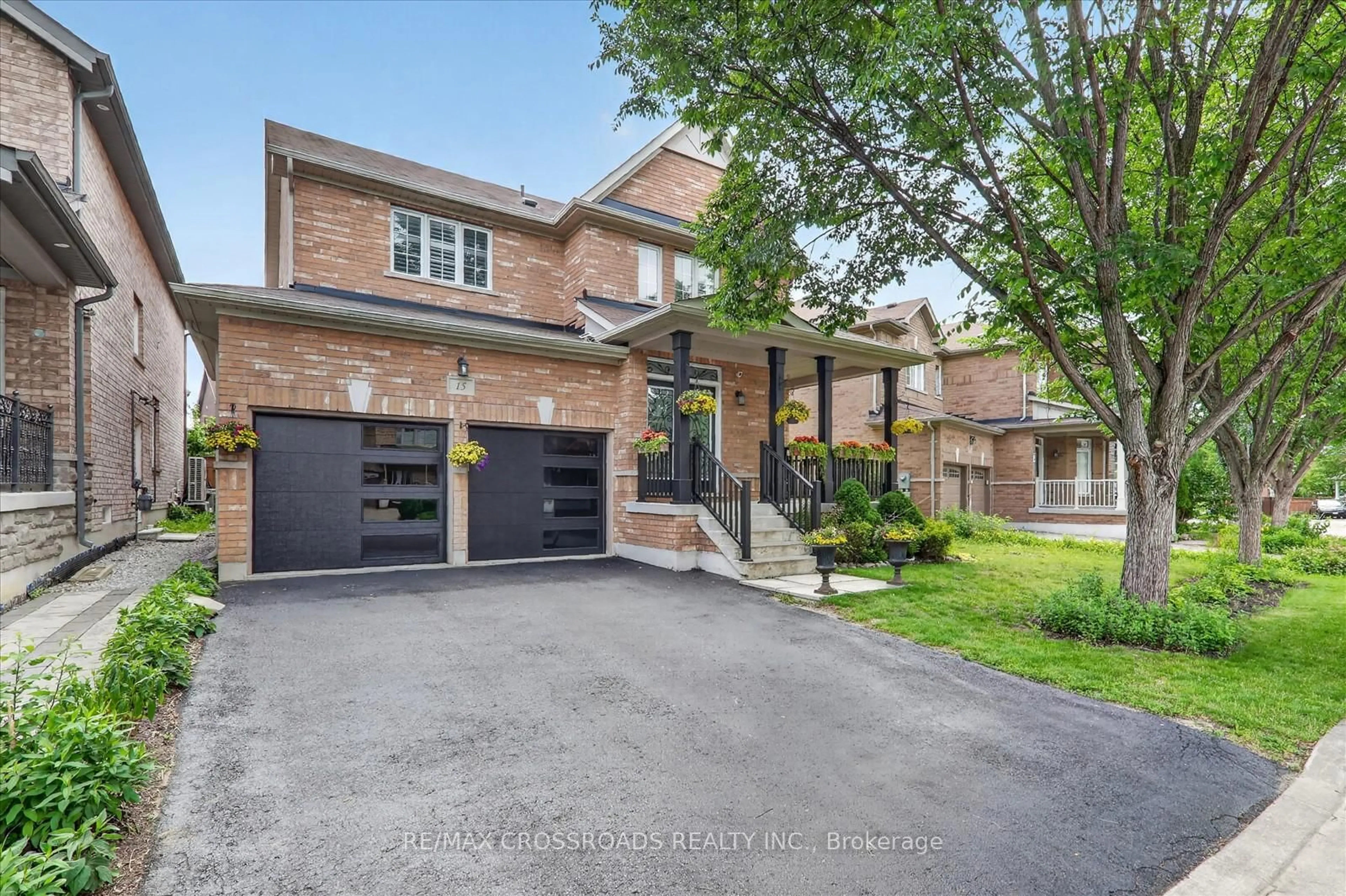 Home with brick exterior material, street for 15 Sedore St, Markham Ontario L6E 0K2