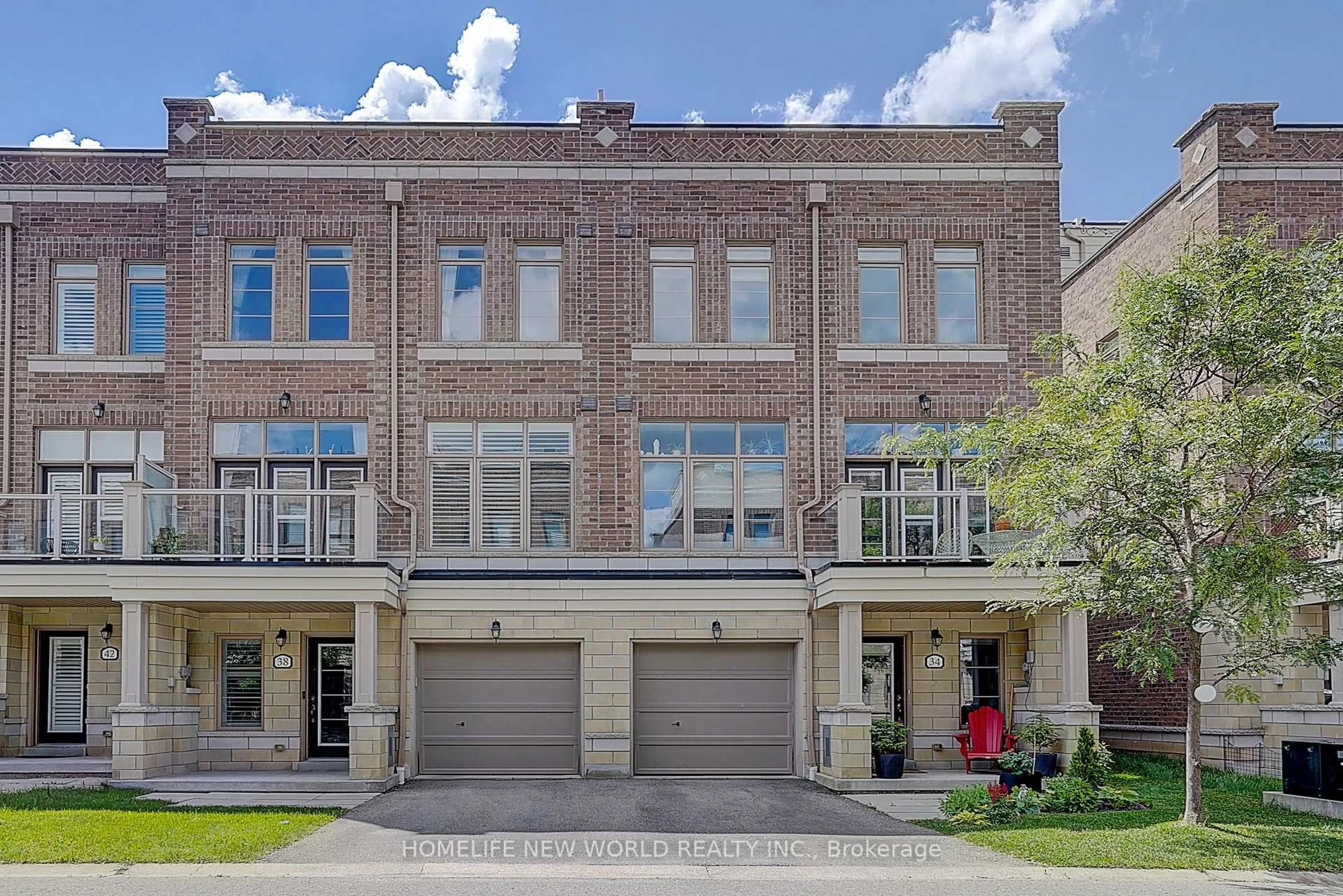 Home with brick exterior material, street for 38 Arborea Lane, Whitchurch-Stouffville Ontario L4A 1X1