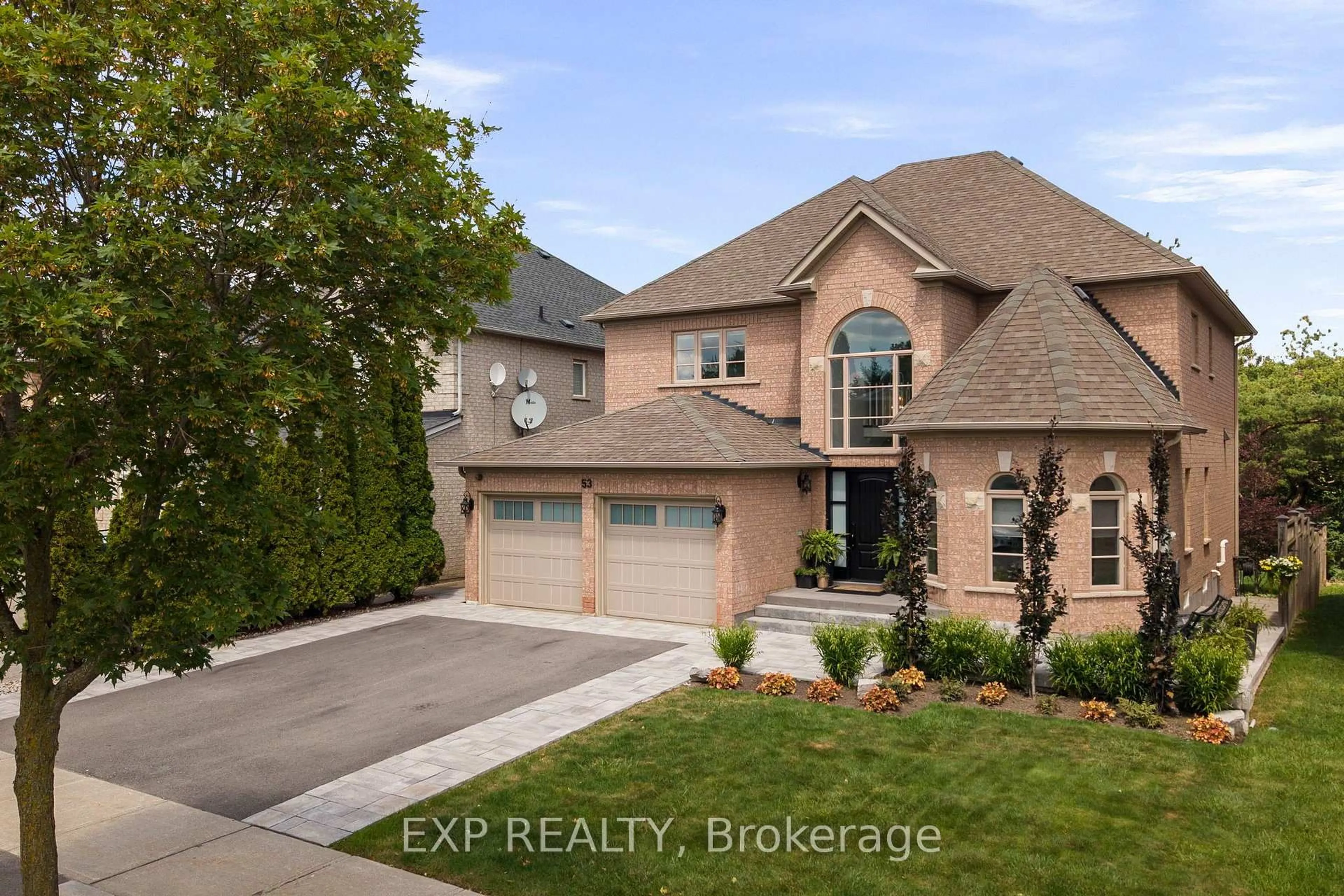 Home with brick exterior material, street for 53 Glenside Dr, Vaughan Ontario L6A 2H7