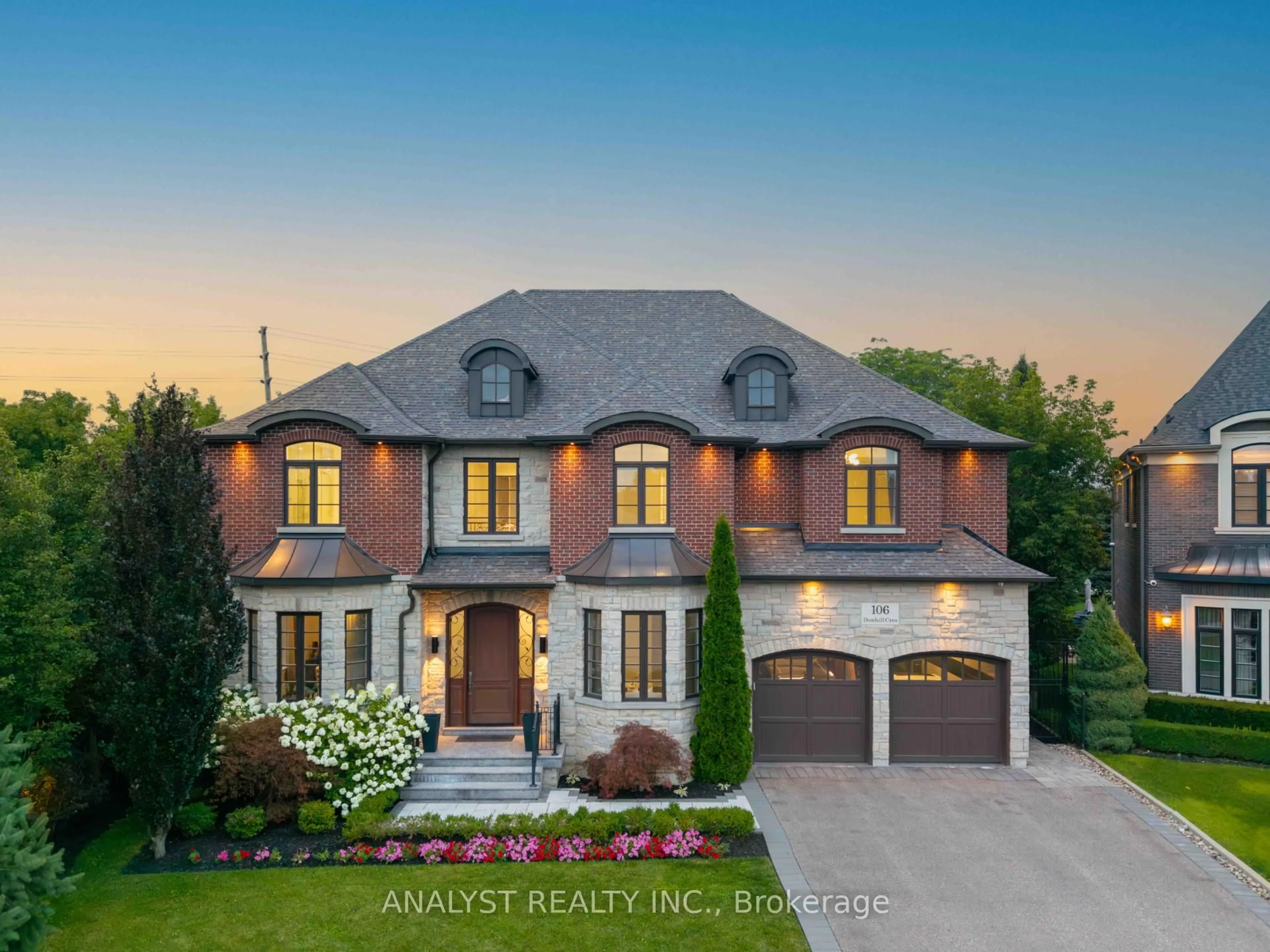 Home with brick exterior material, street for 106 Donhill Cres, Vaughan Ontario L0J 1C0