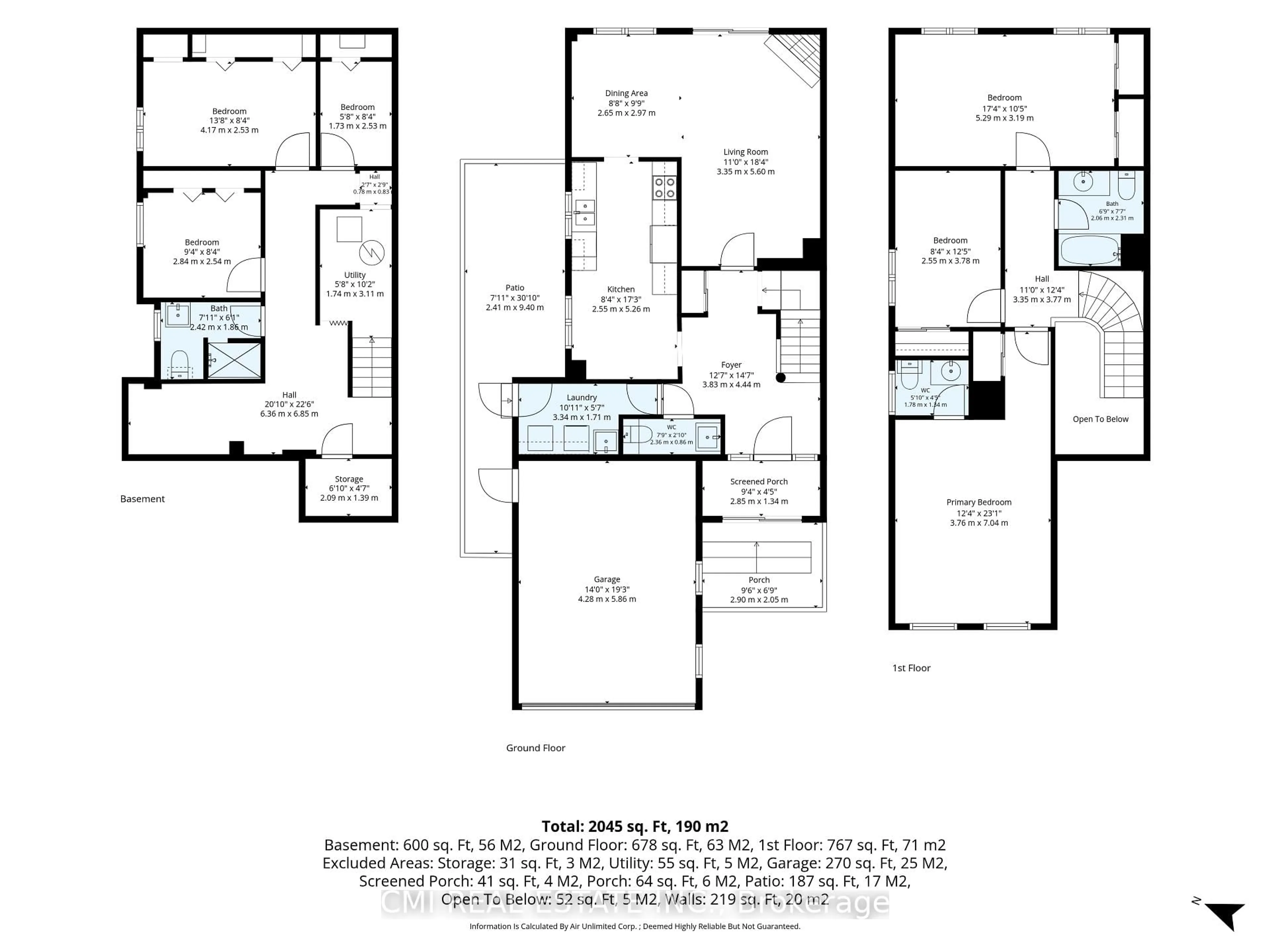 Floor plan for 15 Cog Hill Dr, Vaughan Ontario L4K 1M6