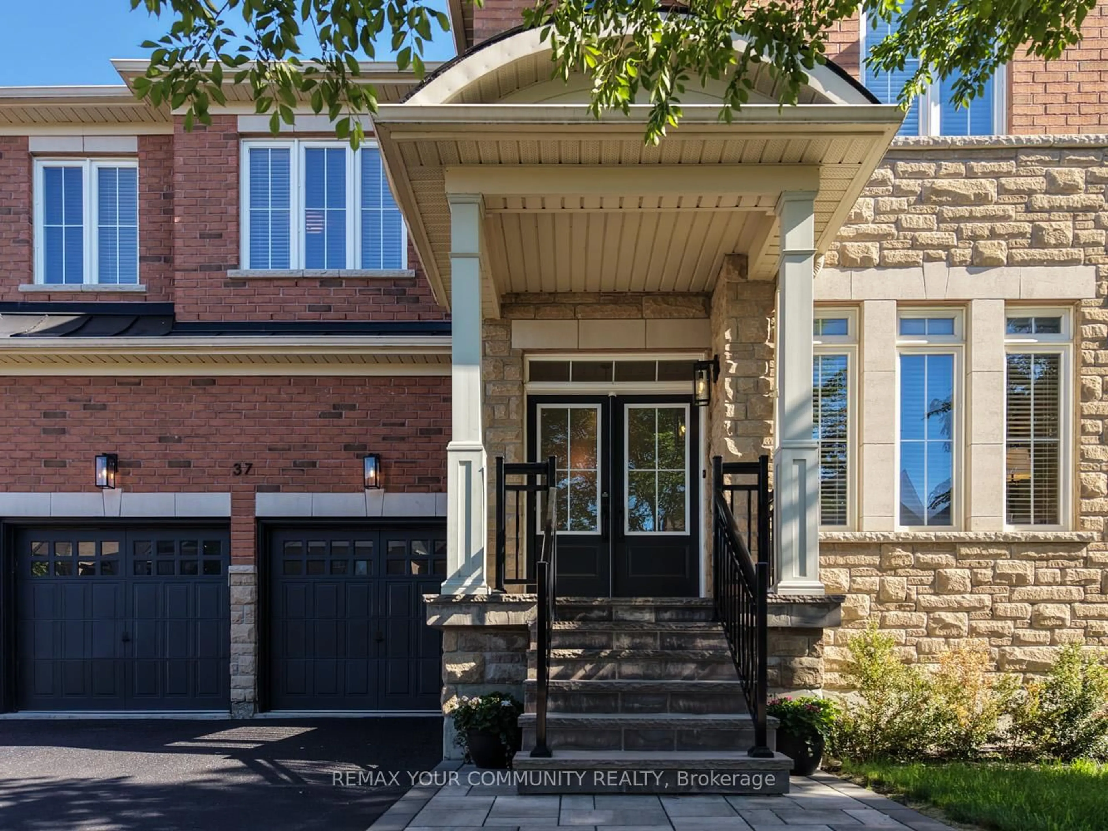 Home with brick exterior material, street for 37 Heron Hollow Ave, Richmond Hill Ontario L4E 0V7