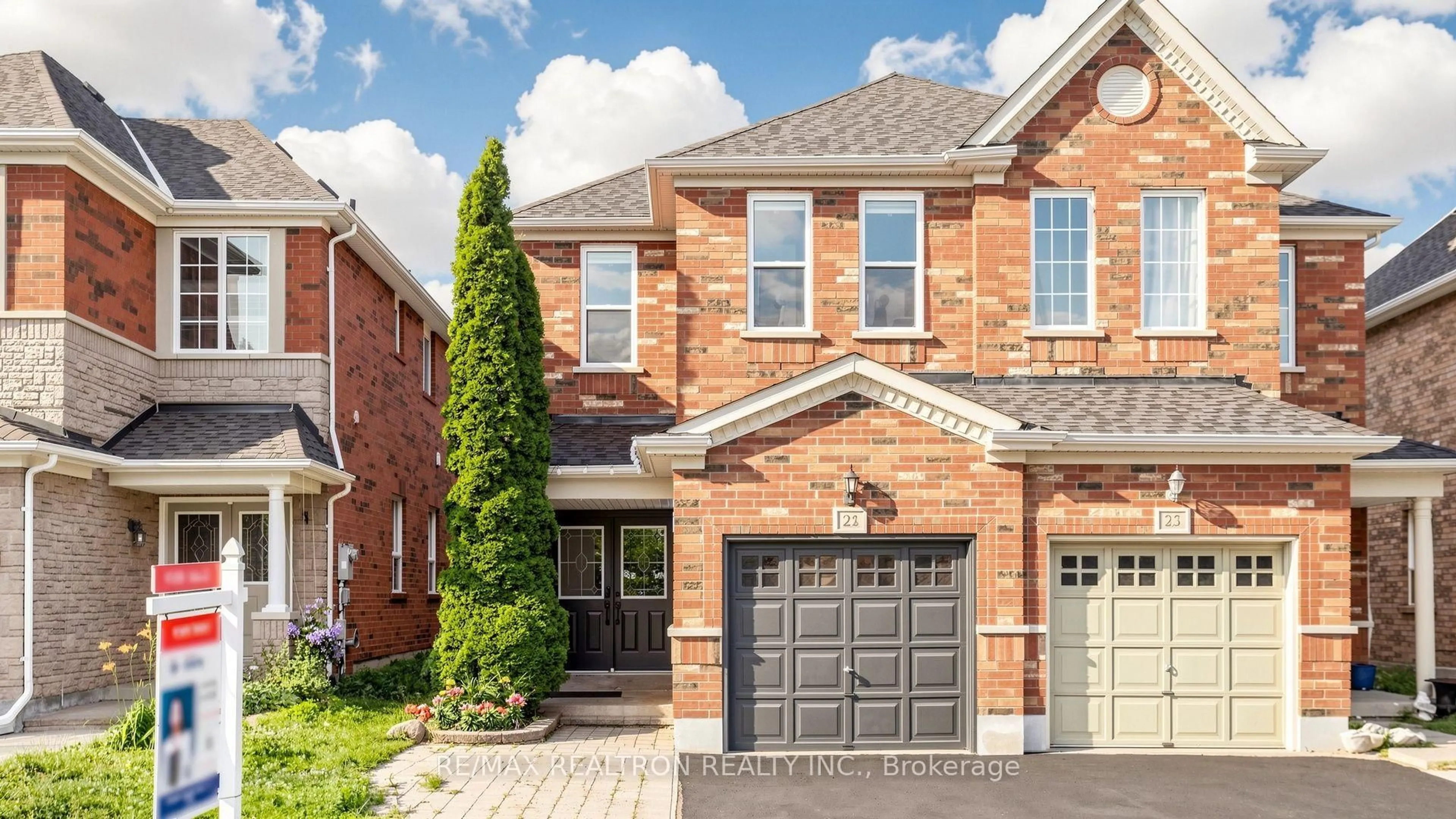 Home with brick exterior material, street for 21 Belvia Dr, Vaughan Ontario L4K 5J6
