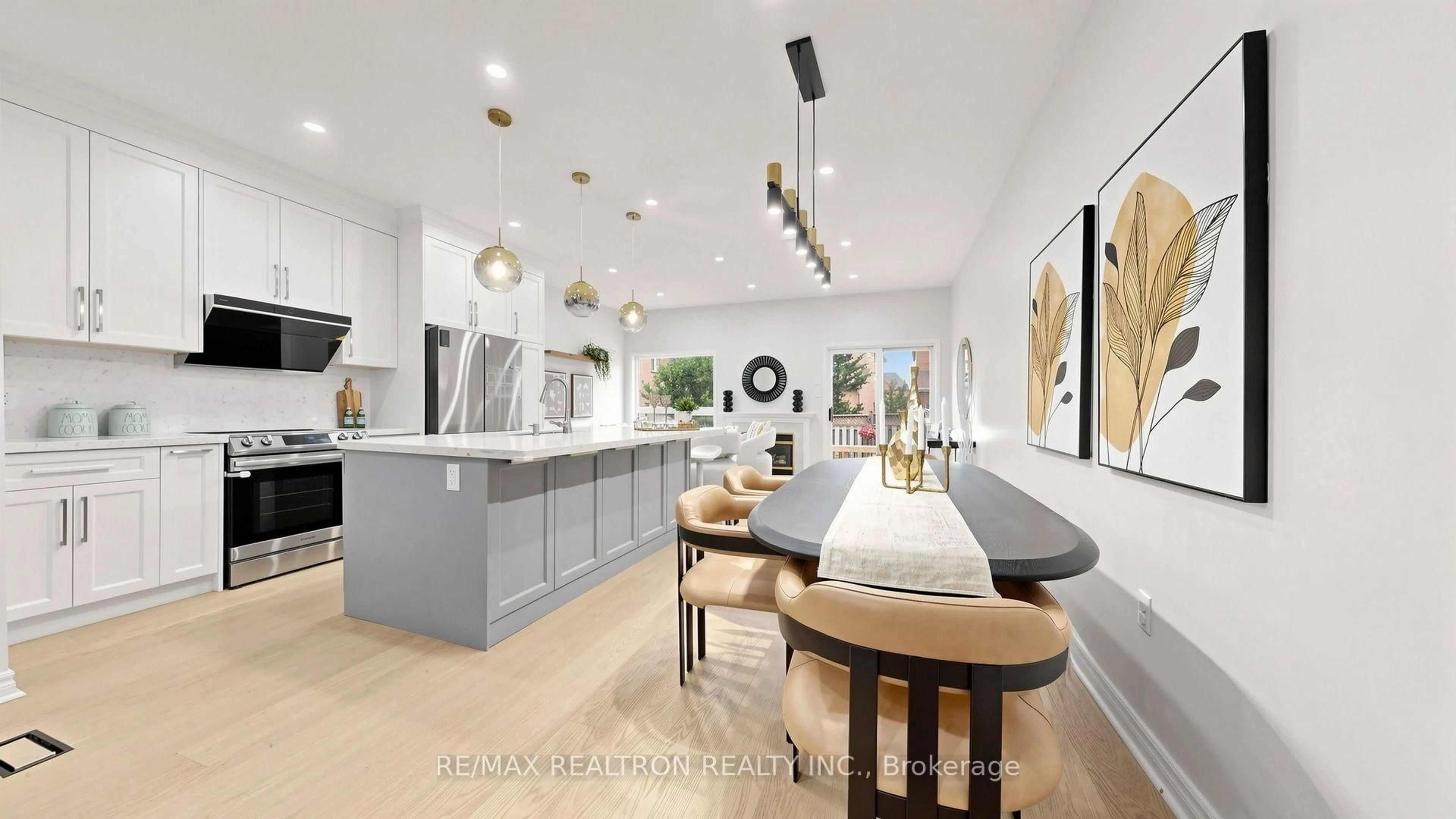 Open concept kitchen, unknown for 21 Belvia Dr, Vaughan Ontario L4K 5J6