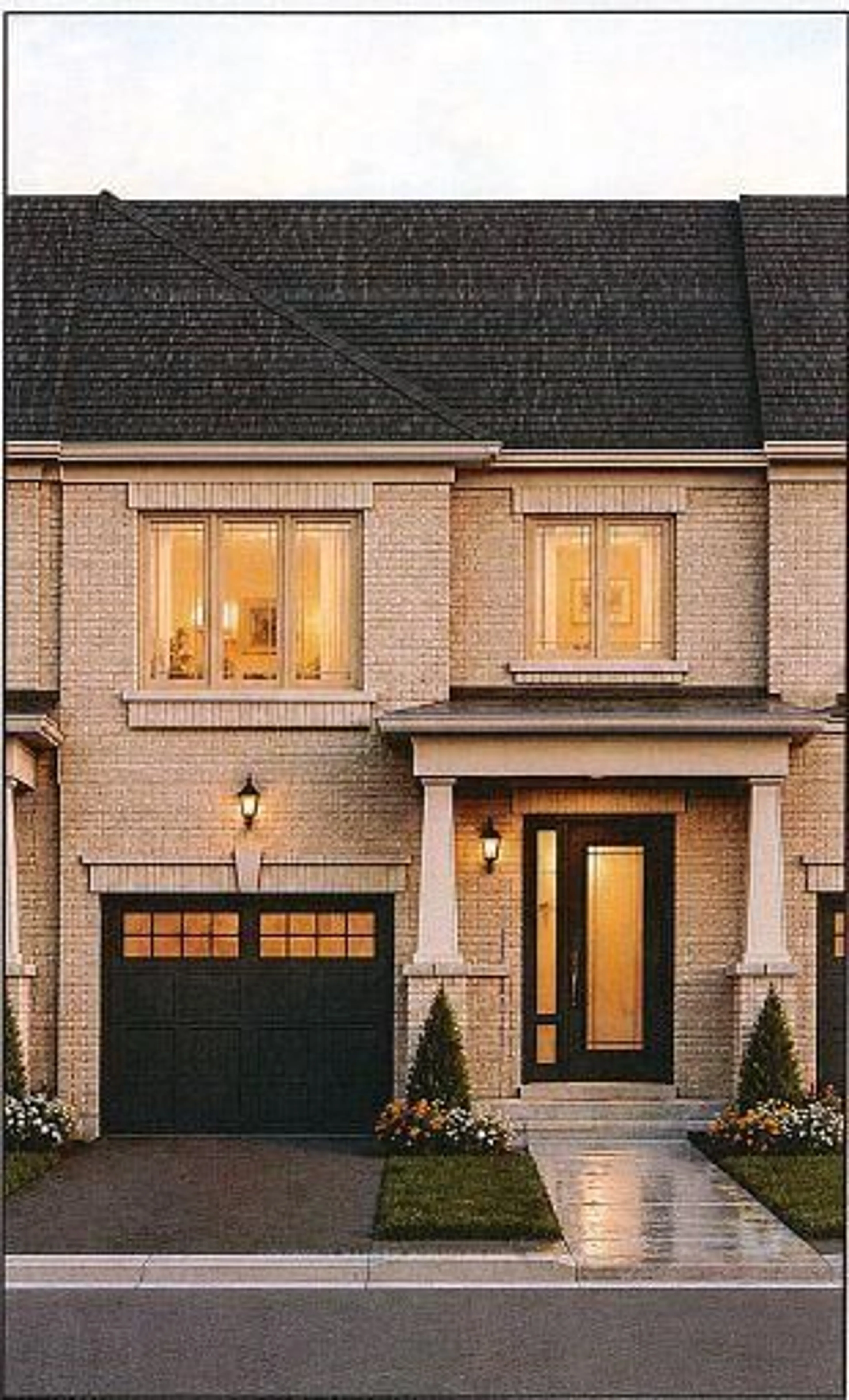 Home with brick exterior material, street for Block 46 Part 2 Street B, Bradford West Gwillimbury Ontario L3Z 1H9