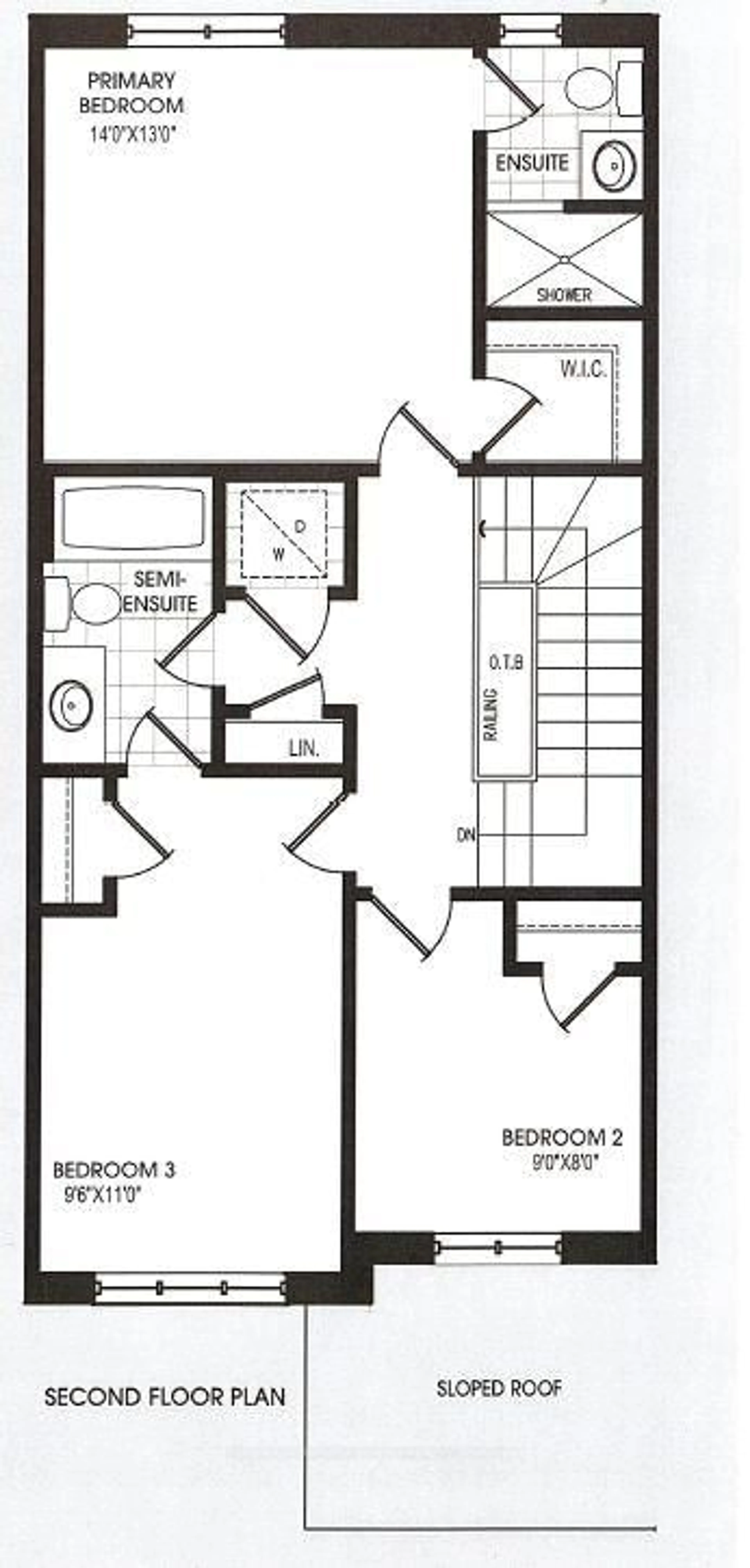 Floor plan for Block 46 Part 2 Street B, Bradford West Gwillimbury Ontario L3Z 1H9