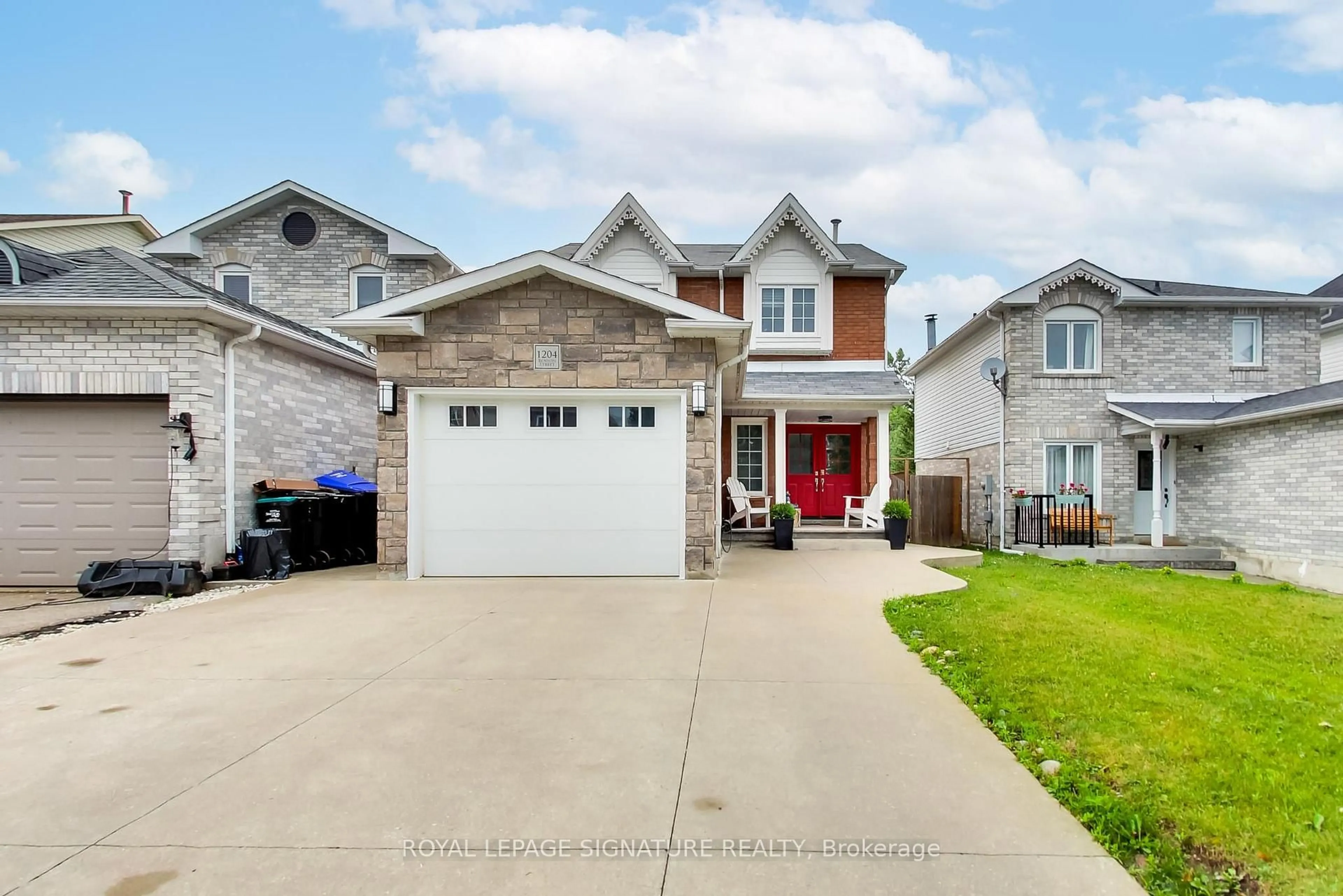 Home with brick exterior material, street for 1204 Benson St, Innisfil Ontario L9S 1Y5