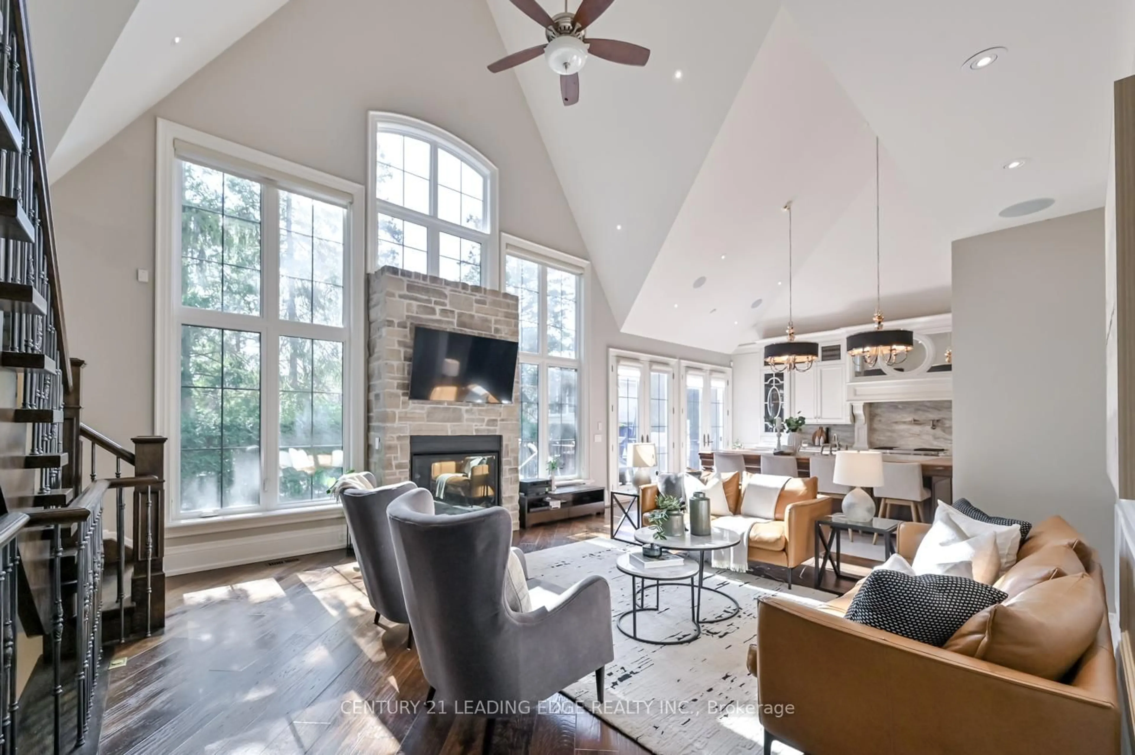 Living room with furniture, unknown for 16 Sir Isaac Gate, Markham Ontario L3P 3N8