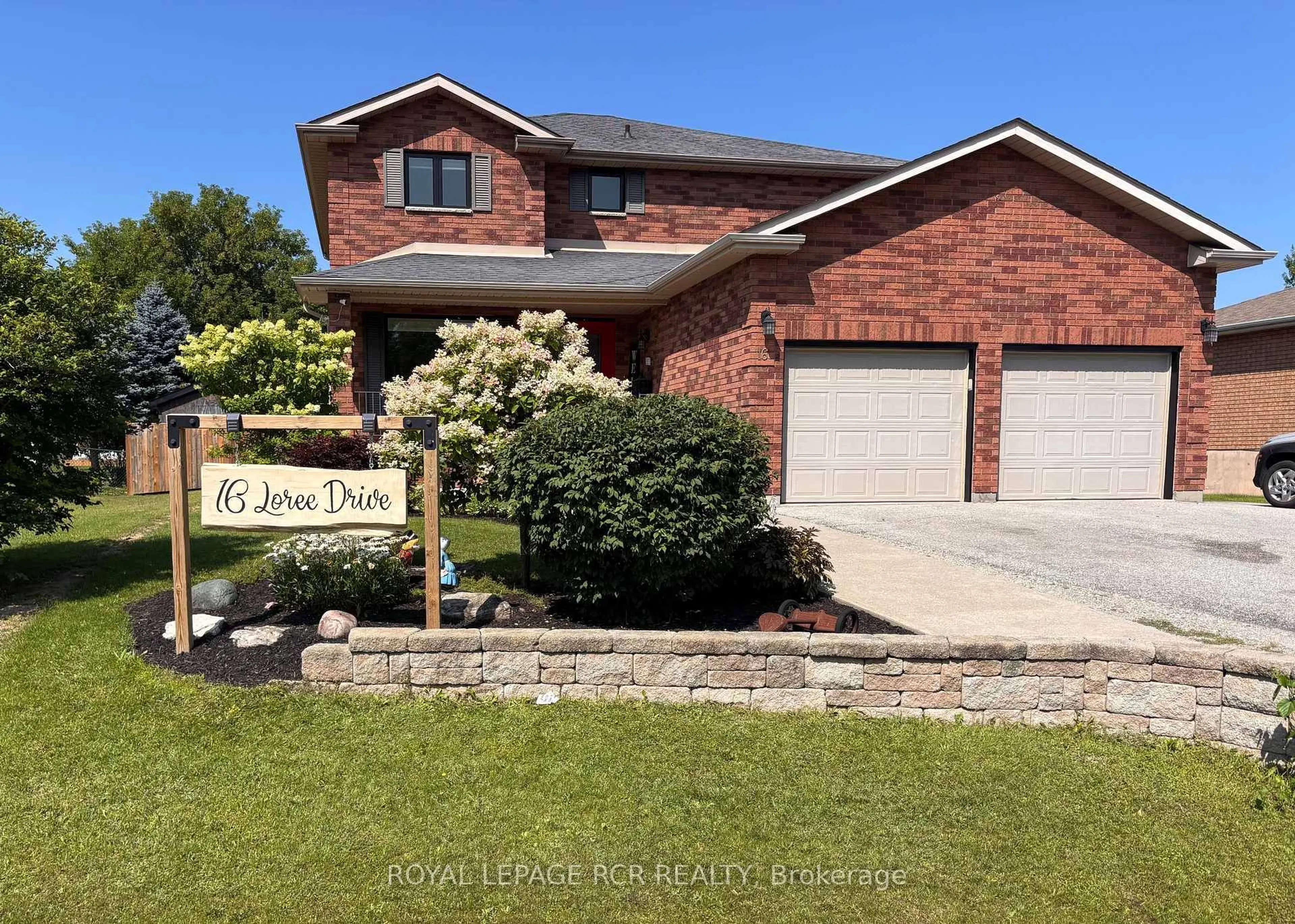 Home with brick exterior material, street for 16 Loree Dr, Adjala-Tosorontio Ontario L0M 1J0