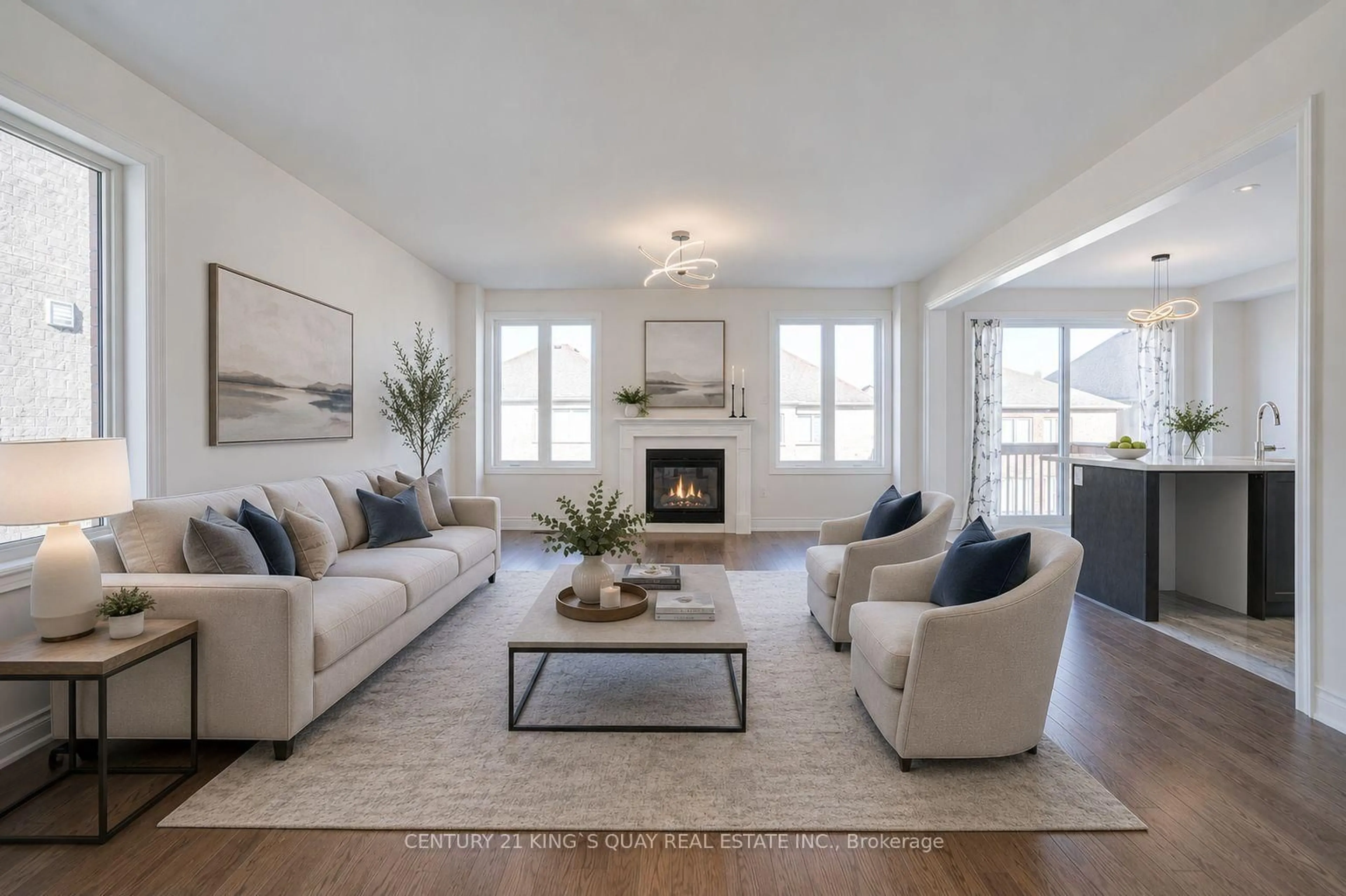 Living room with furniture, unknown for 114 Watershed Gate, East Gwillimbury Ontario L9N 0Y2