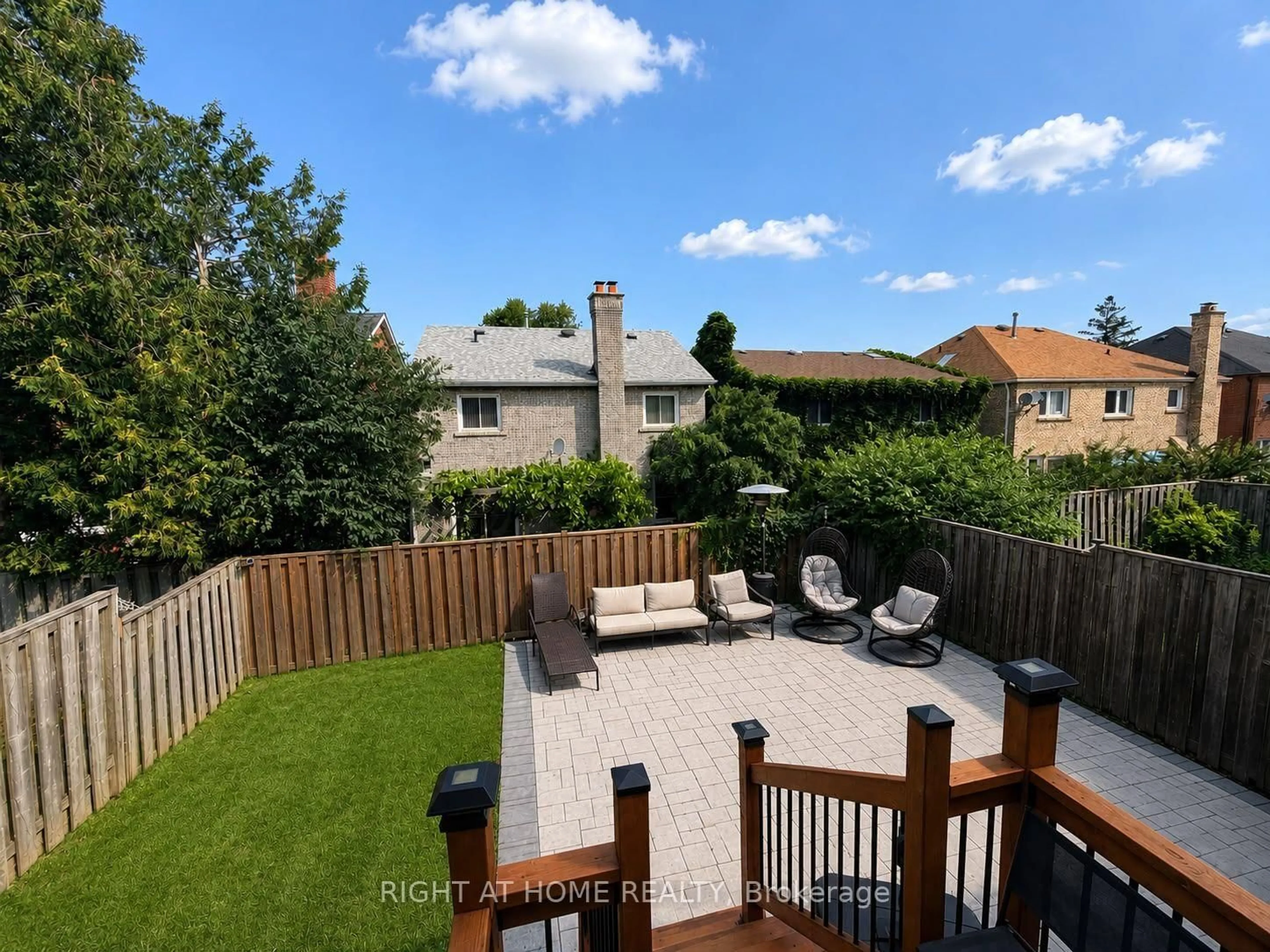 A pic from outside/outdoor area/front of a property/back of a property/a pic from drone, unknown for 42 Jessica Gdns, Vaughan Ontario L4J 3G2