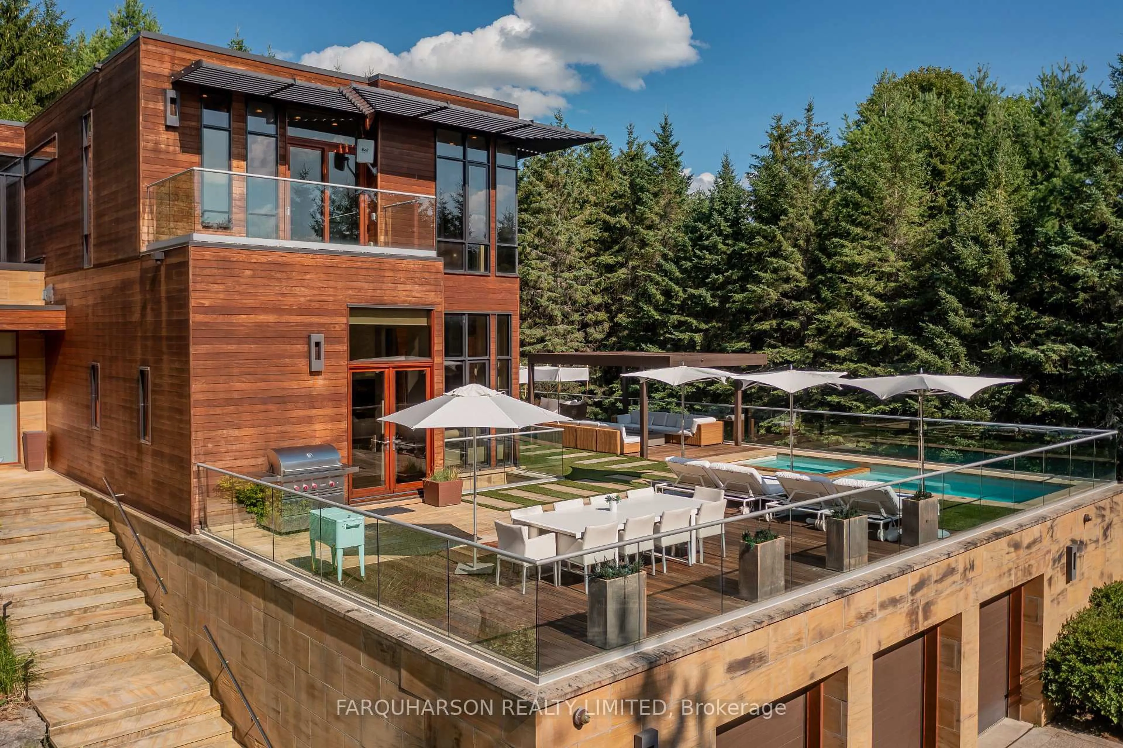Patio, mountain view for 2501 Concession 3 Rd, Uxbridge Ontario L0C 1A0