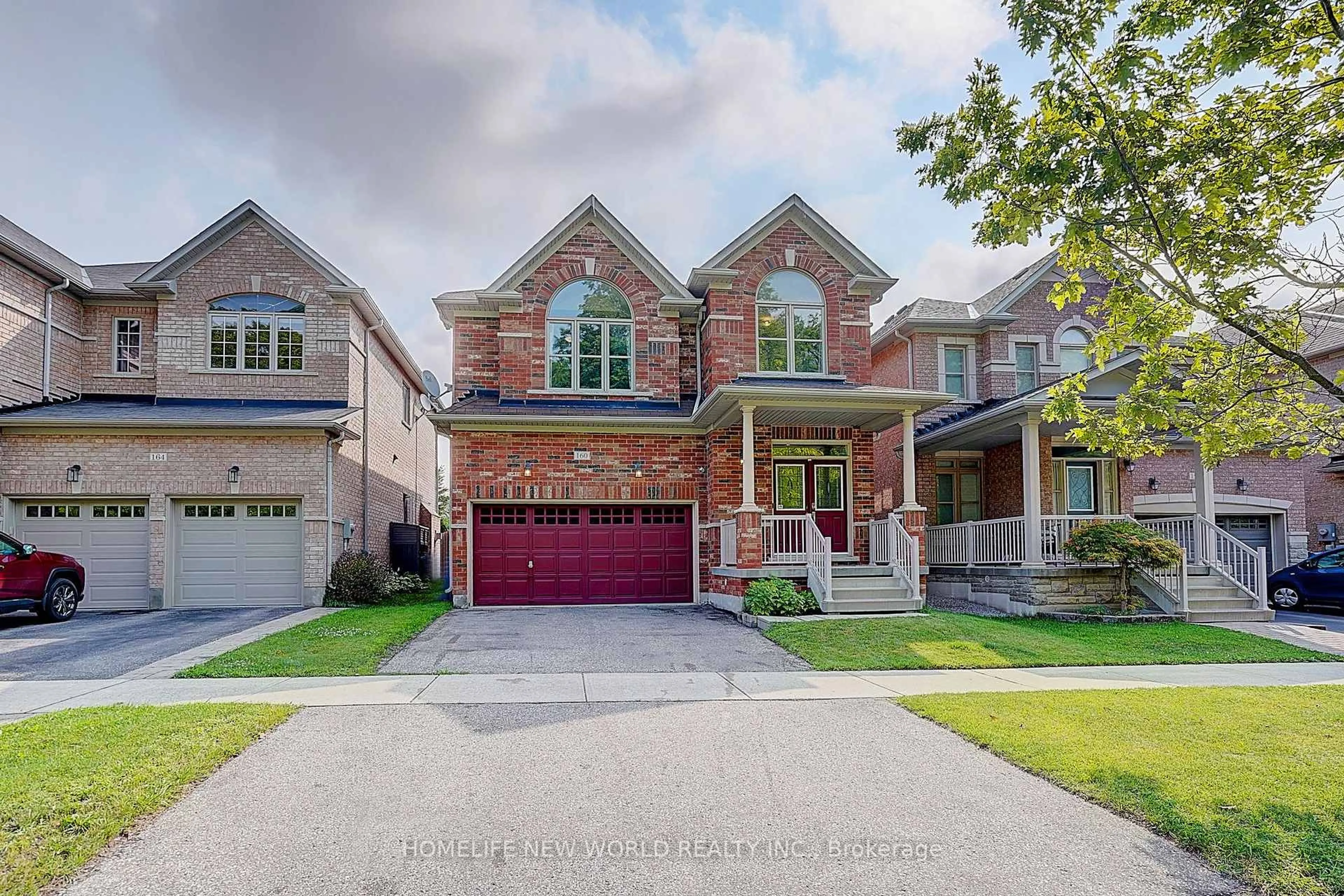 Home with brick exterior material, street for 160 Ken Laushway Ave, Whitchurch-Stouffville Ontario L4A 0S9