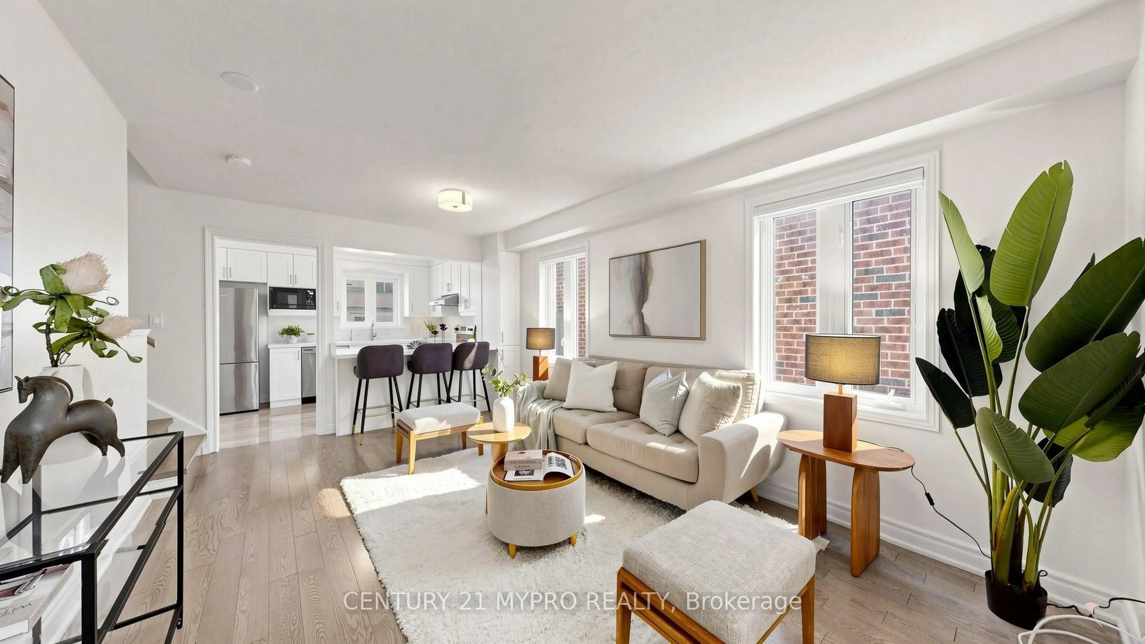 Living room with furniture, unknown for 74 Victoria Wood Ave, Markham Ontario L6E 1K2