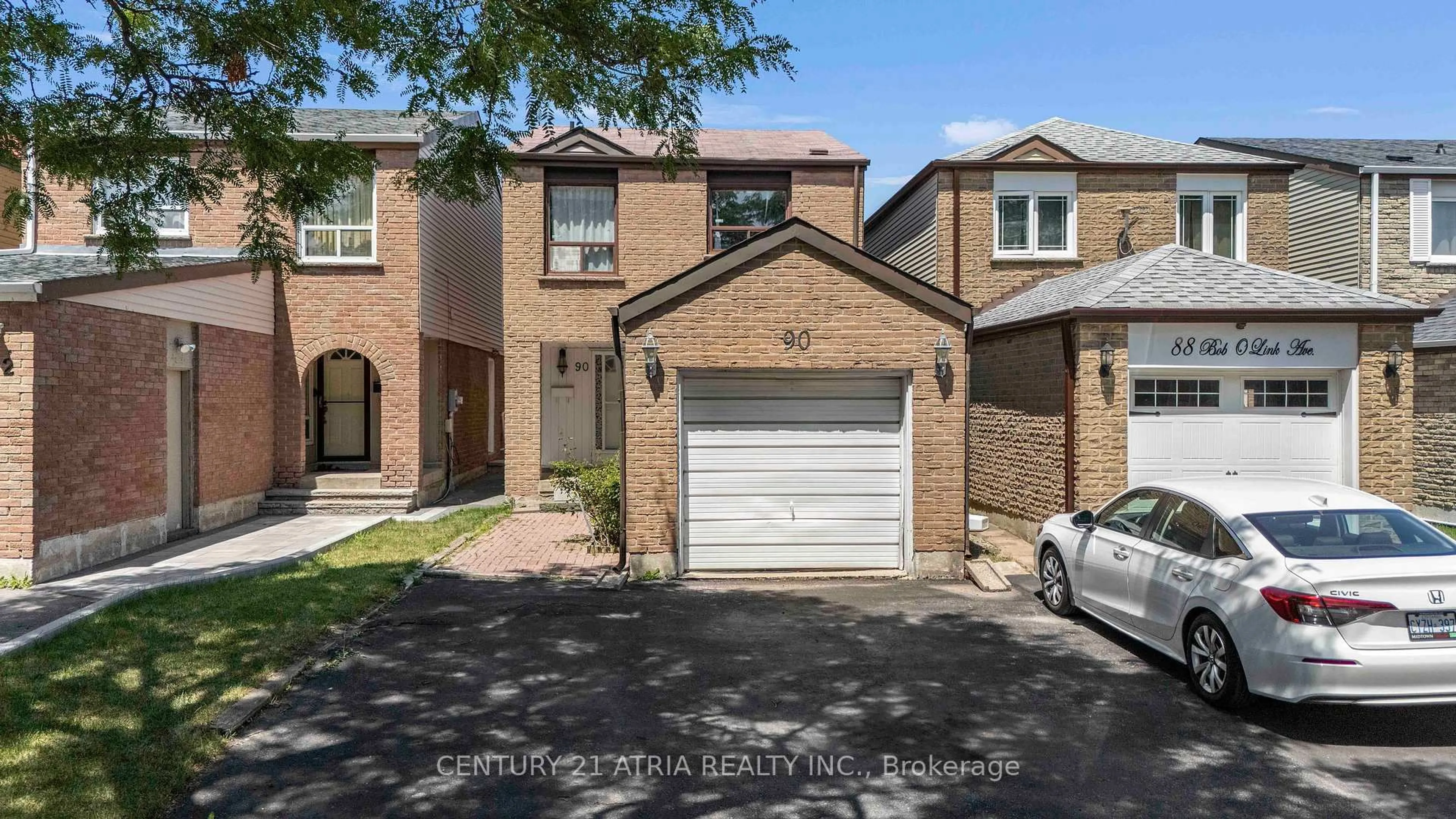 Home with brick exterior material, street for 90 Bob O'Link Ave, Vaughan Ontario L4K 1H2