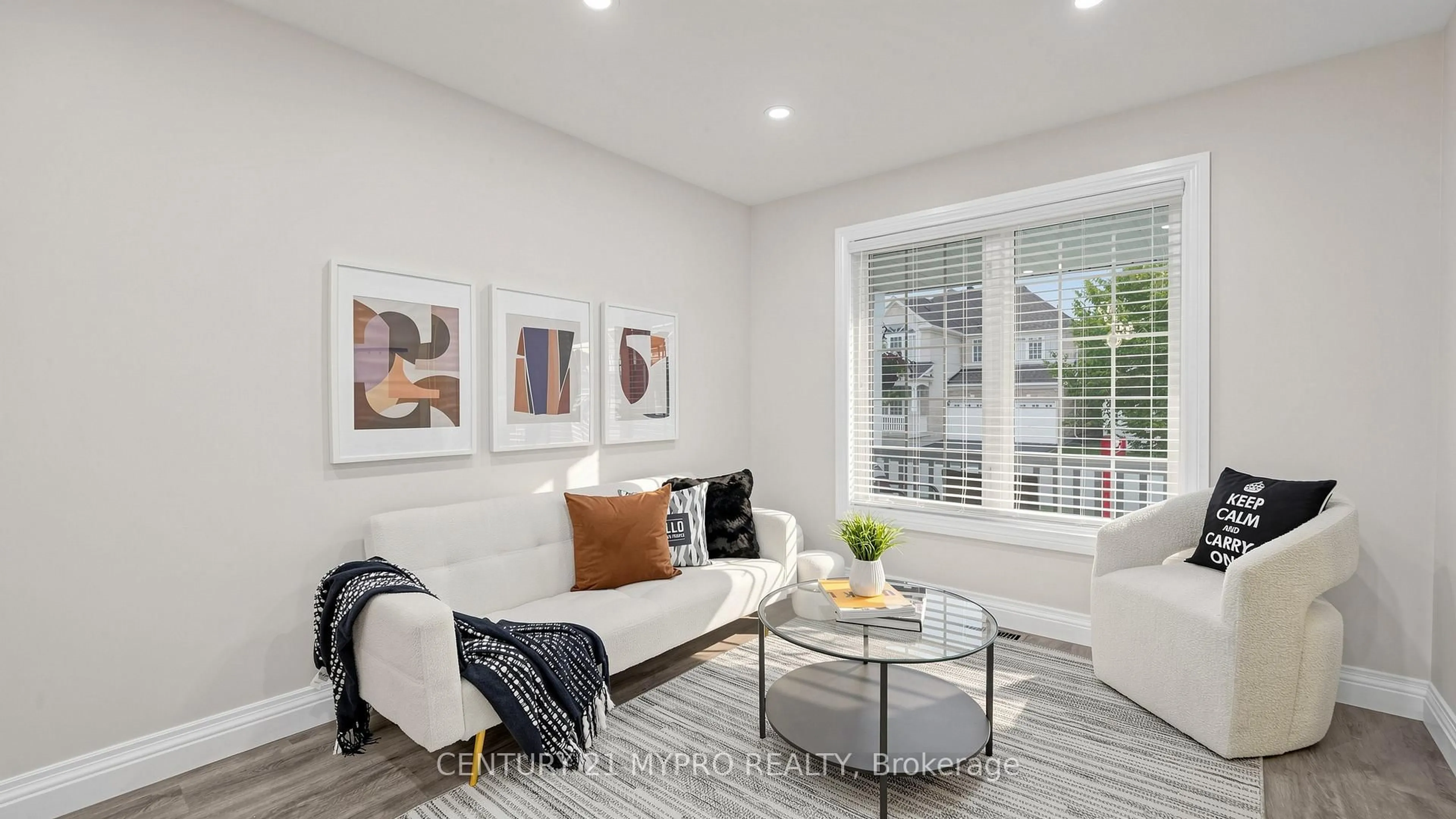 Living room with furniture, unknown for 18 Dogwood St, Markham Ontario L6E 1C9