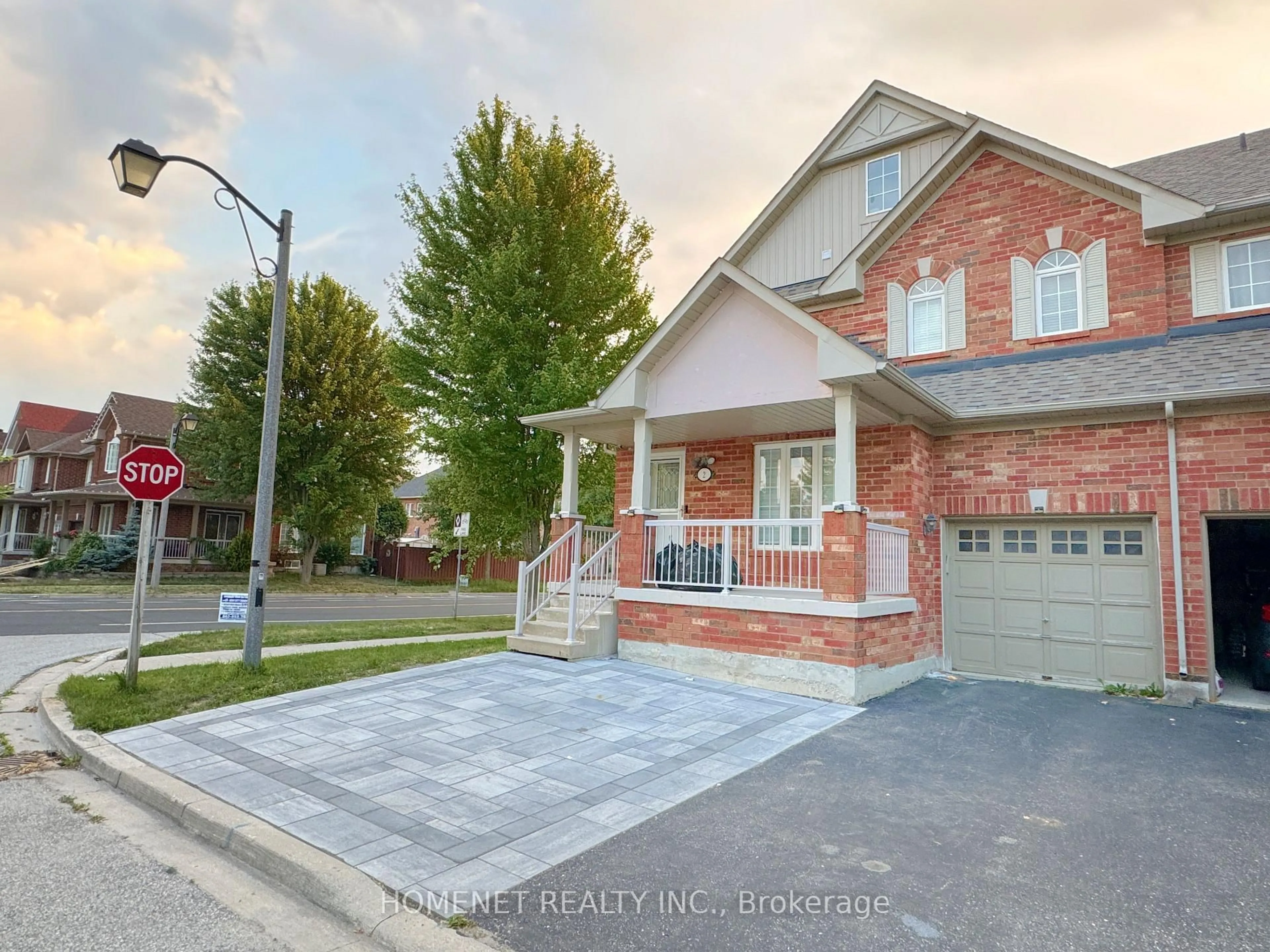 Home with brick exterior material, street for 2 Stotts Cres, Markham Ontario L6E 1T2