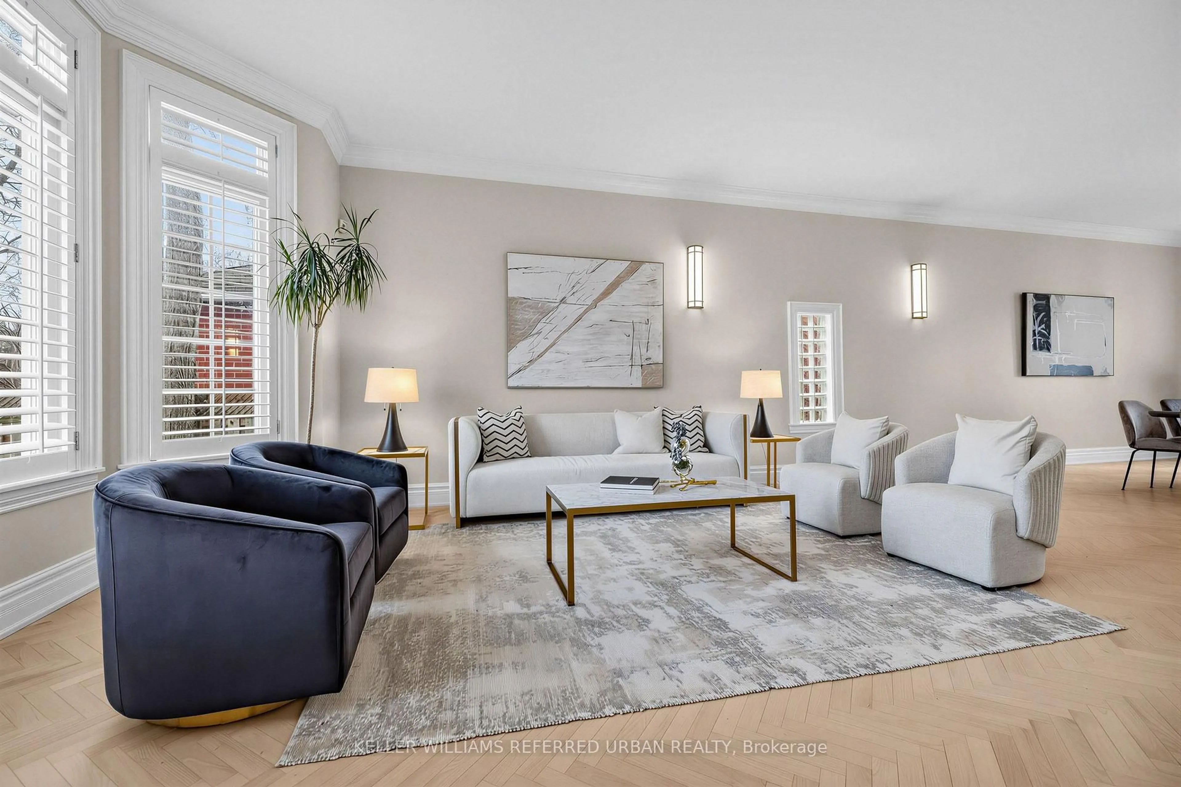 Living room with furniture, unknown for 48 Johnson St, Markham Ontario L3T 2N7