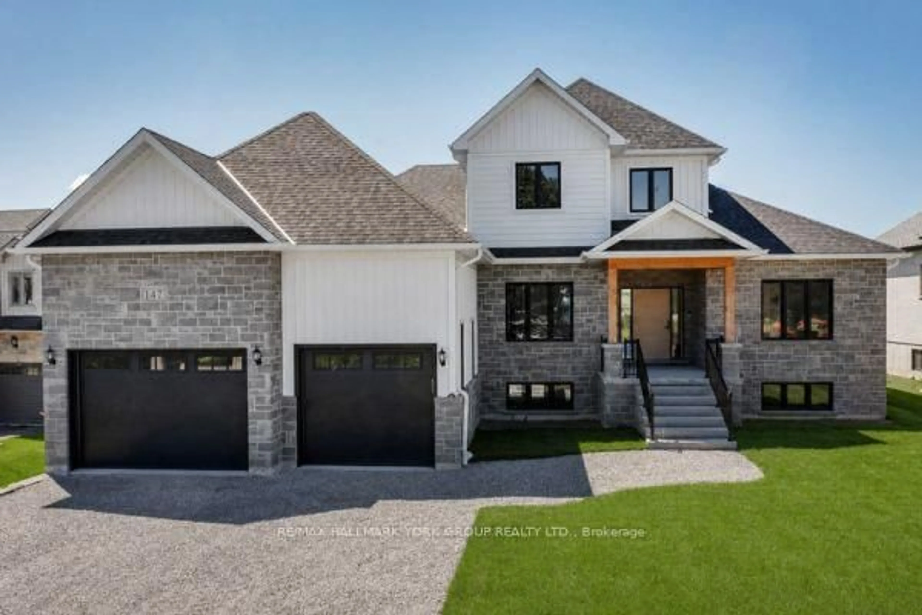 Home with brick exterior material, street for 147 Lake Dr, Georgina Ontario L4P 0S7
